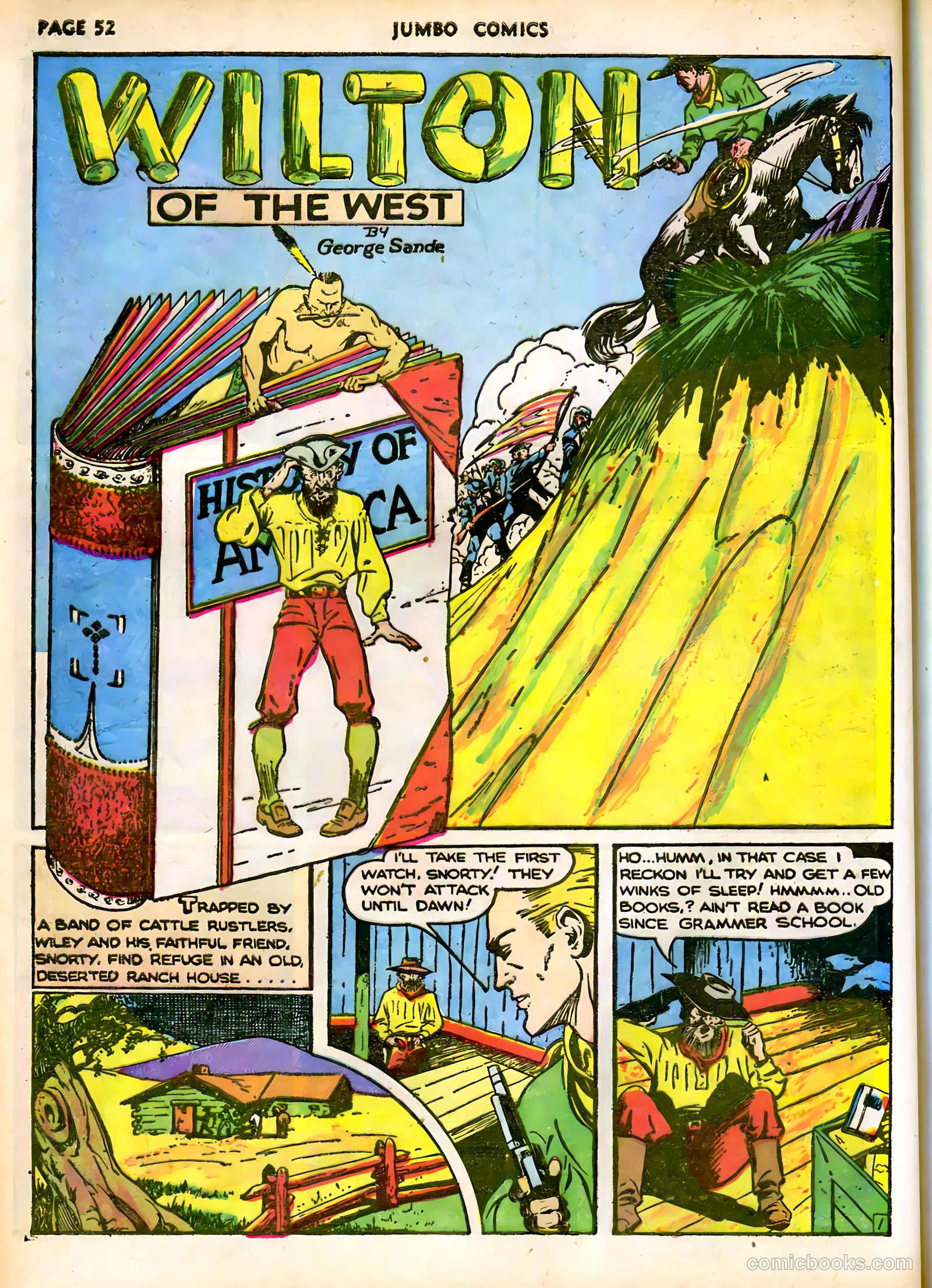 Jumbo Comics #21 (1940) — page 54 of 68