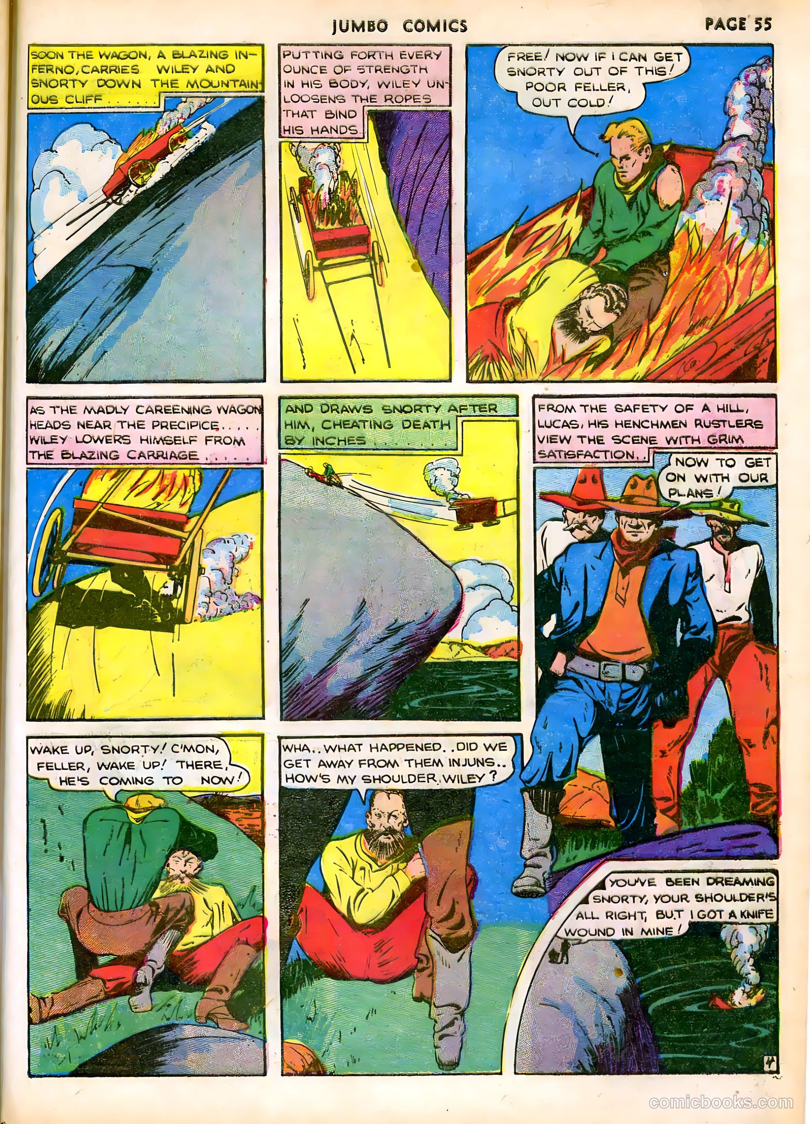 Jumbo Comics #21 (1940) — page 57 of 68