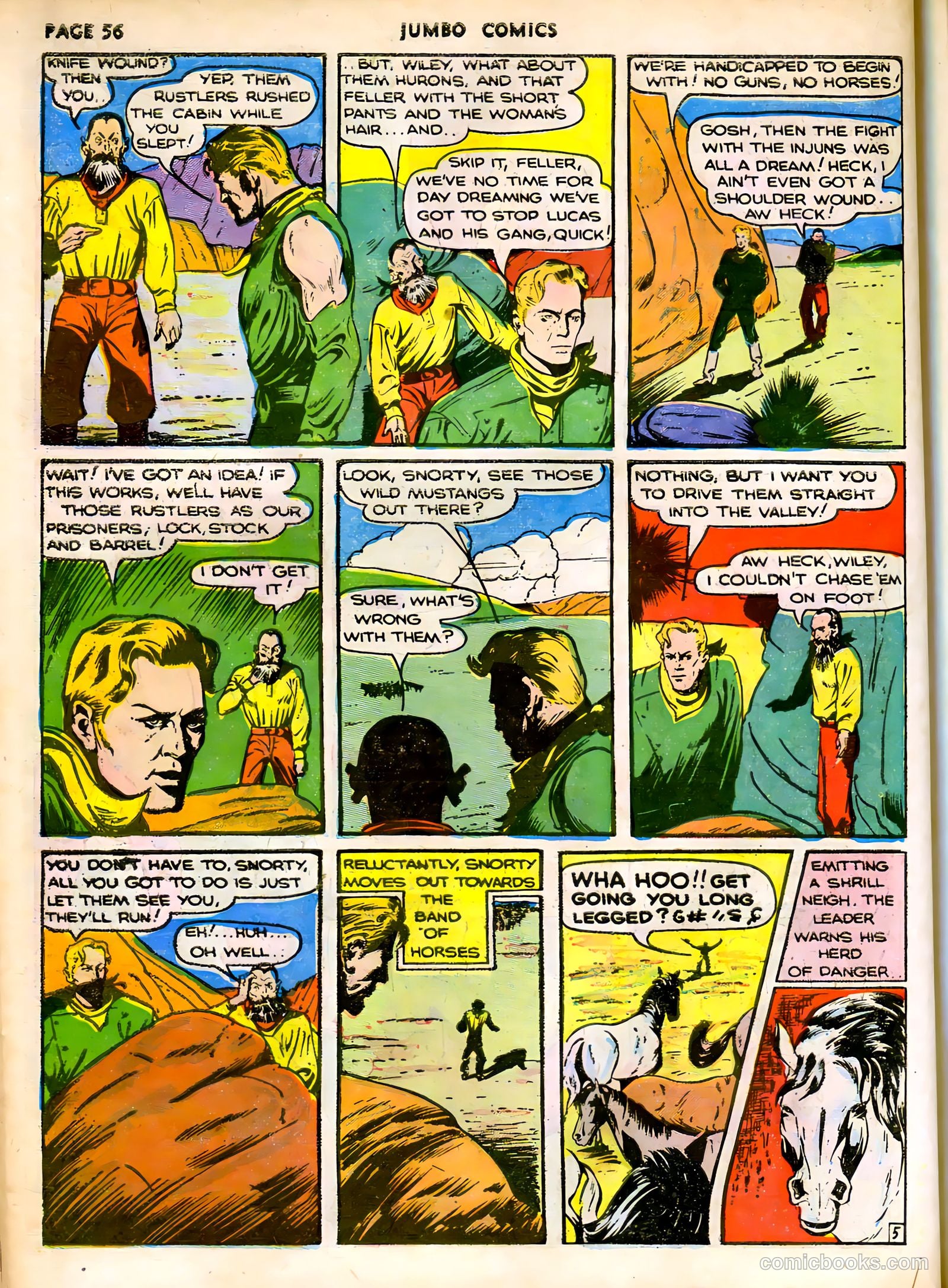 Jumbo Comics #21 (1940) — page 58 of 68