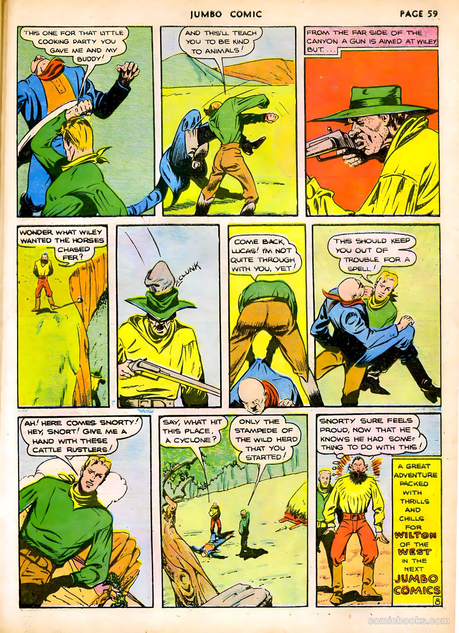 Jumbo Comics #21 (1940) — page 61 of 68