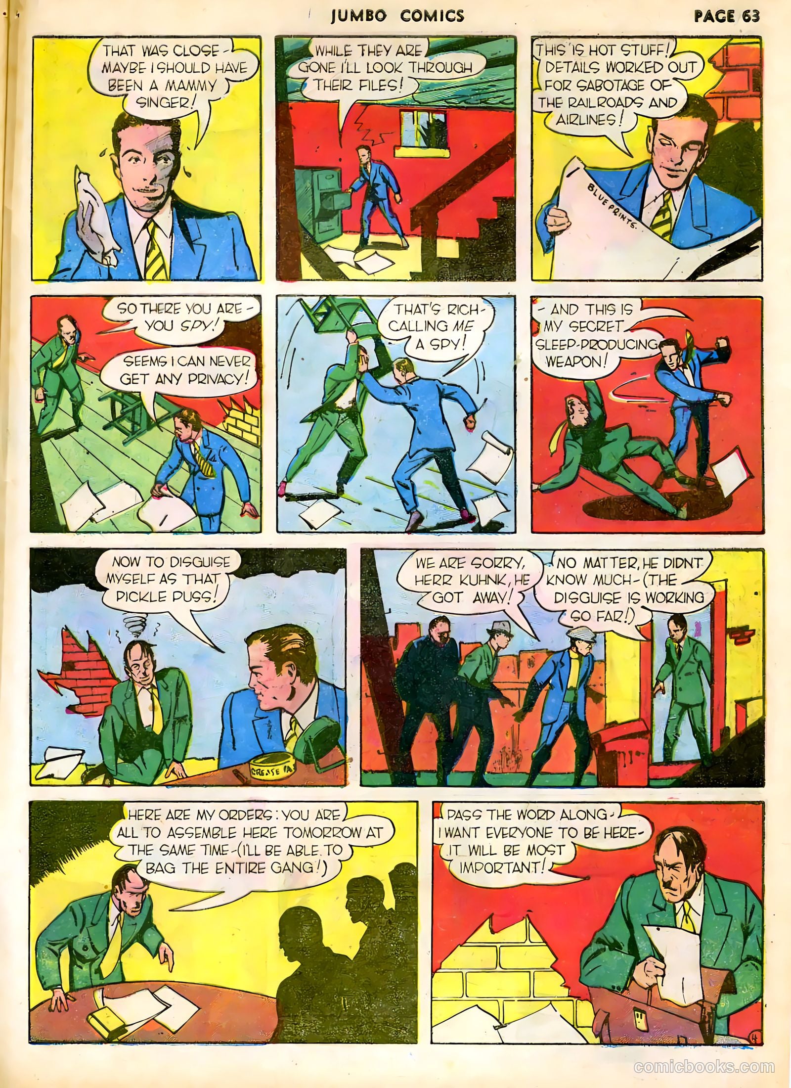 Jumbo Comics #21 (1940) — page 65 of 68