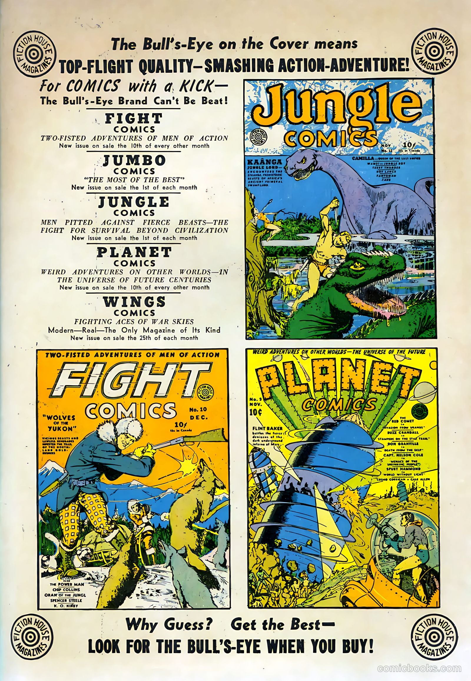 Jumbo Comics #21 (1940) — page 67 of 68