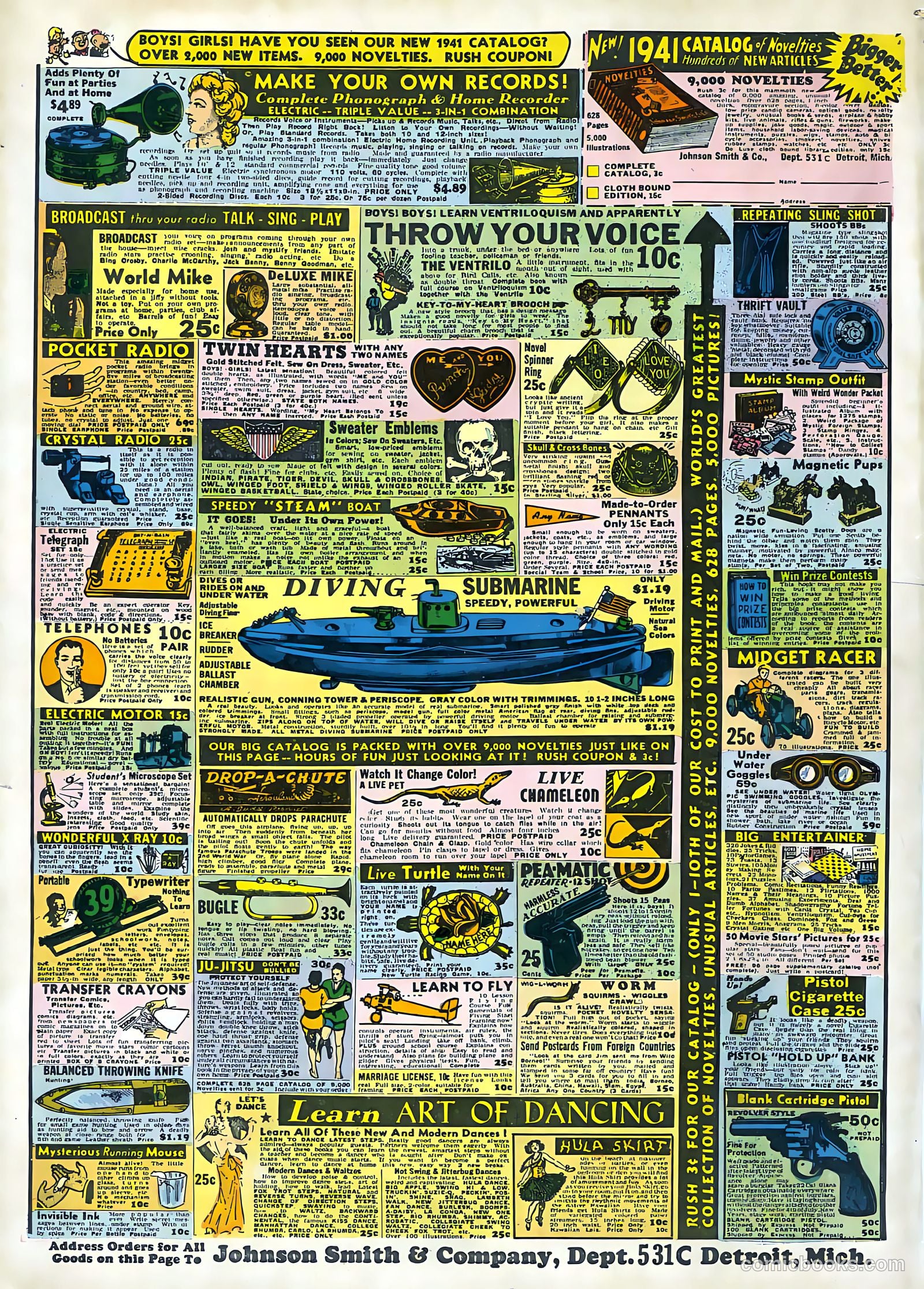 Jumbo Comics #21 (1940) — page 68 of 68
