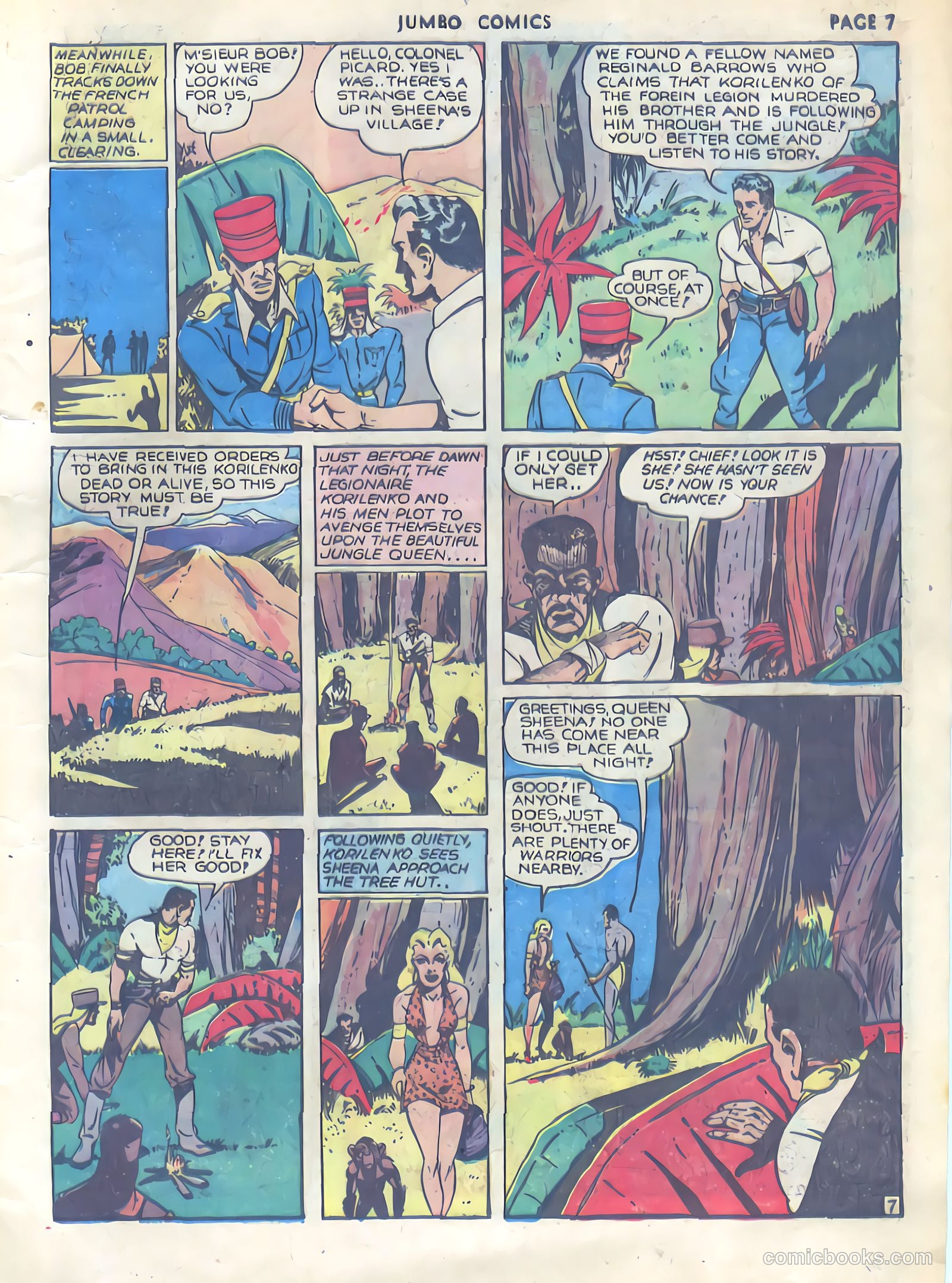 Jumbo Comics #22 (1940) — page 9 of 67