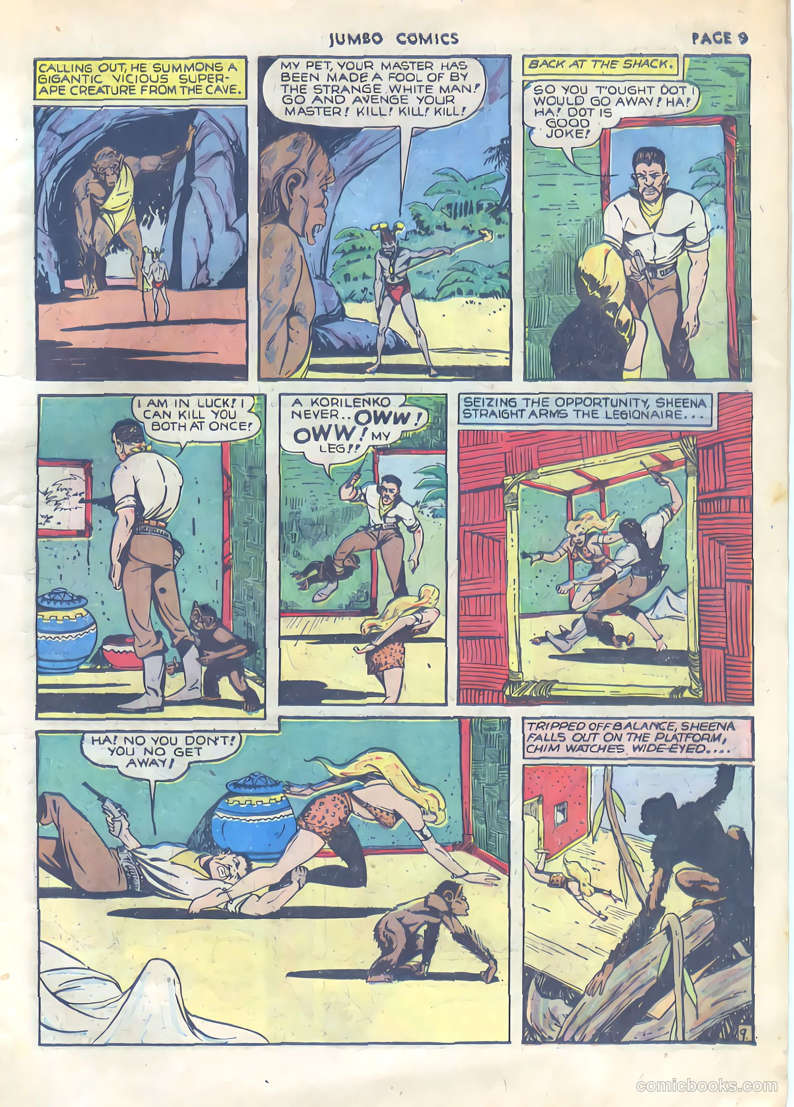 Jumbo Comics #22 (1940) — page 11 of 67