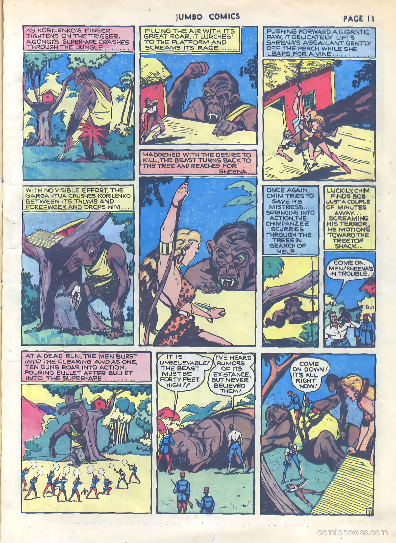 Jumbo Comics #22 (1940) — page 13 of 67