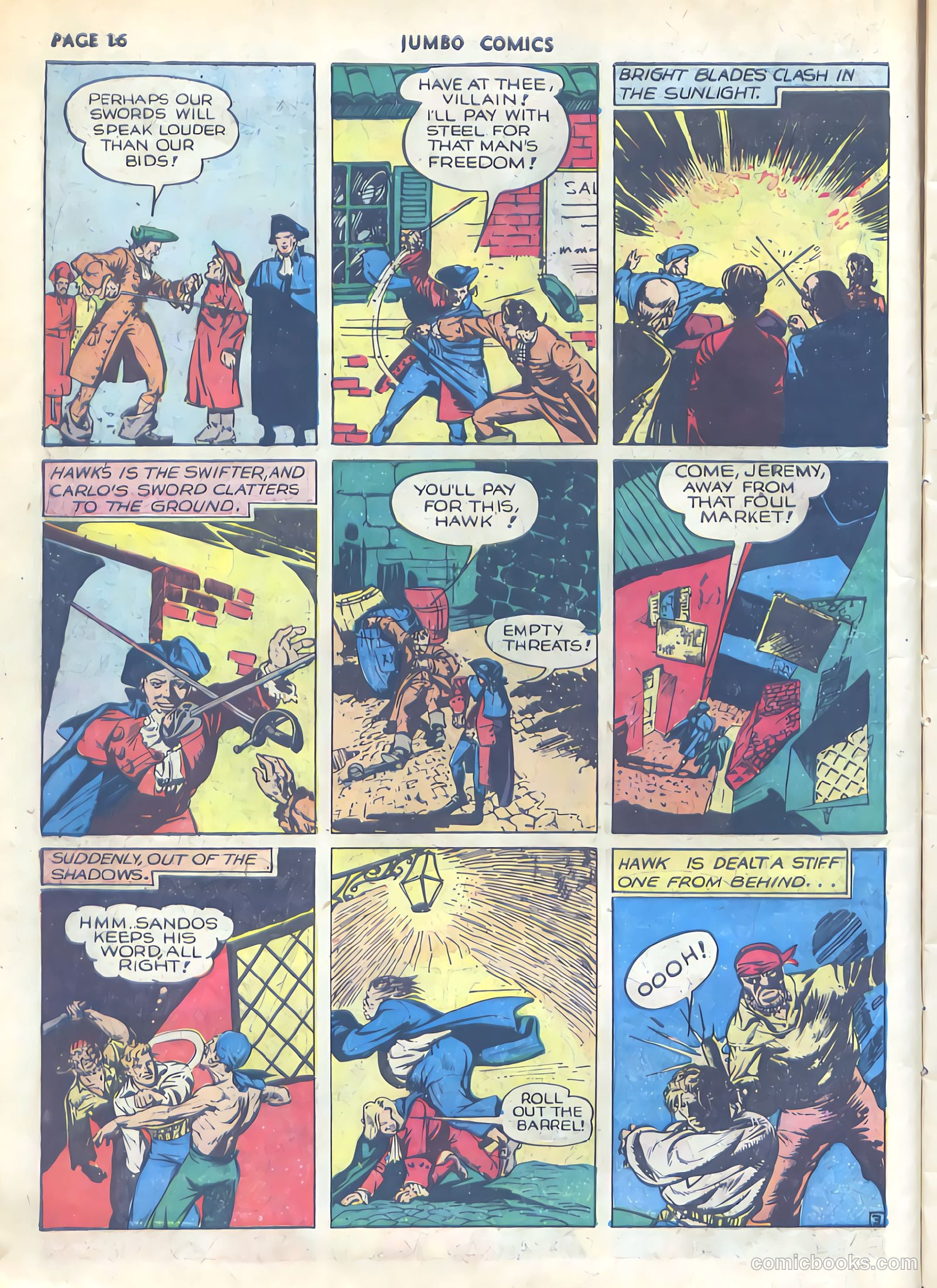 Jumbo Comics #22 (1940) — page 18 of 67