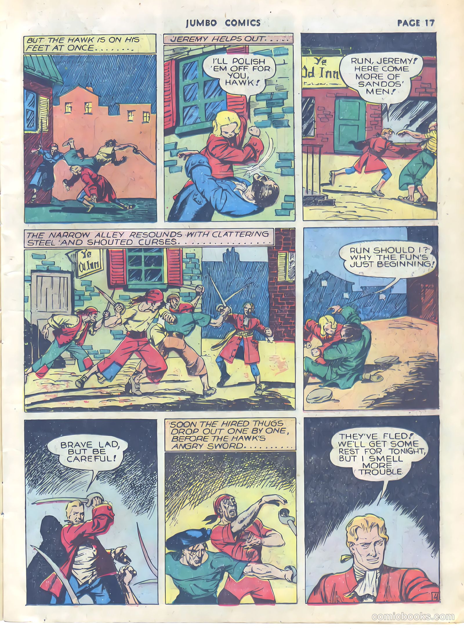 Jumbo Comics #22 (1940) — page 19 of 67