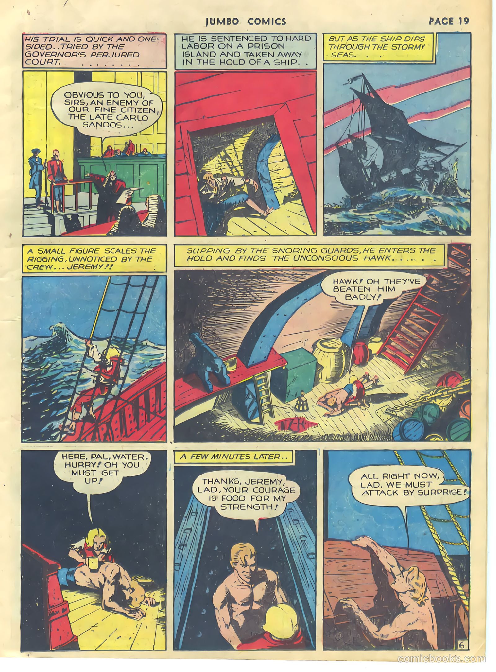 Jumbo Comics #22 (1940) — page 21 of 67