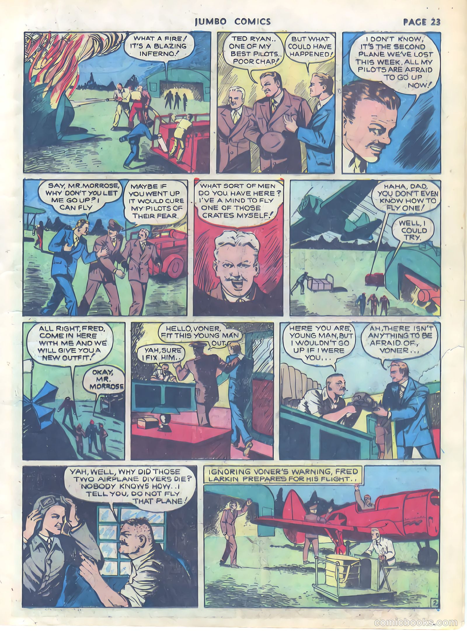 Jumbo Comics #22 (1940) — page 25 of 67