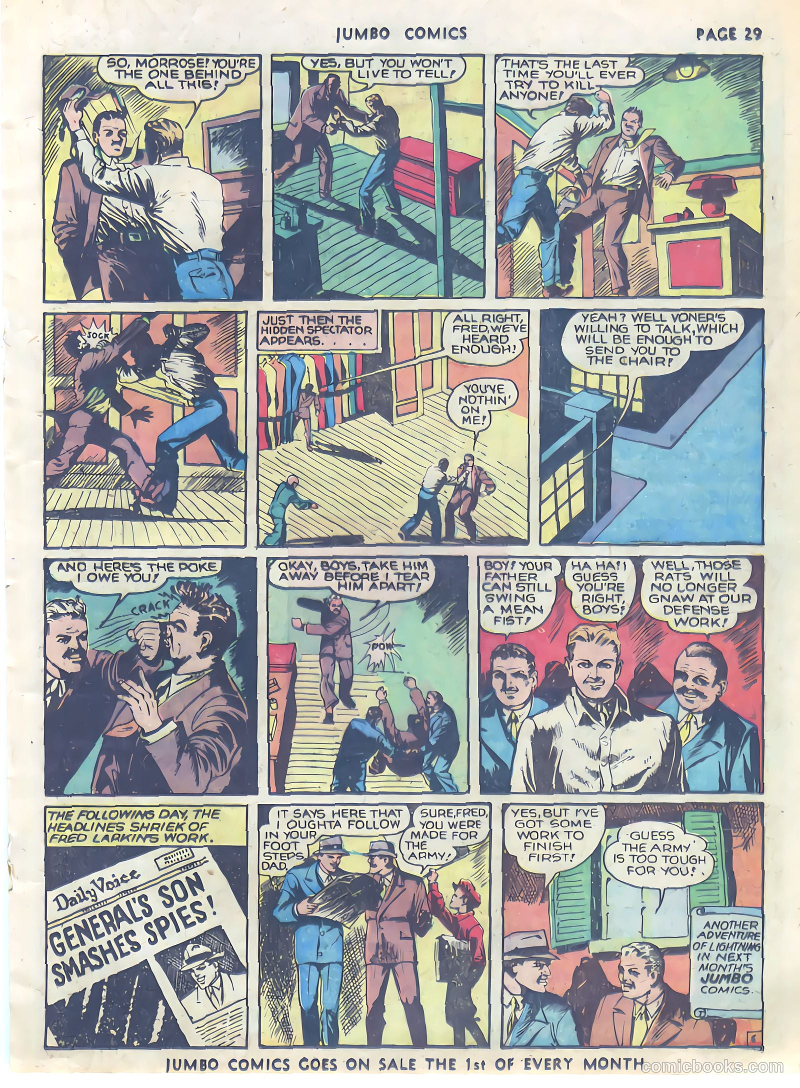 Jumbo Comics #22 (1940) — page 31 of 67