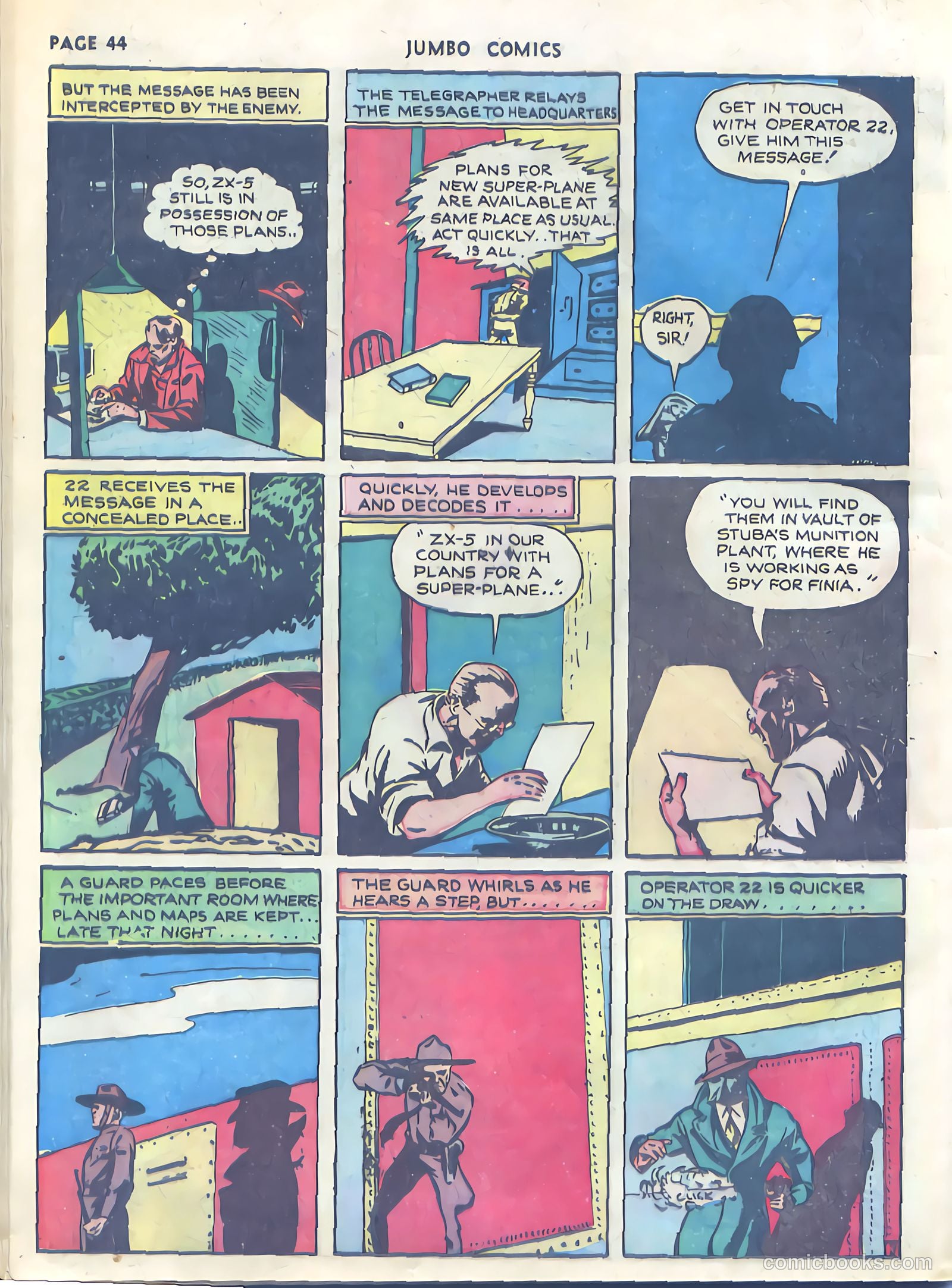 Jumbo Comics #22 (1940) — page 46 of 67