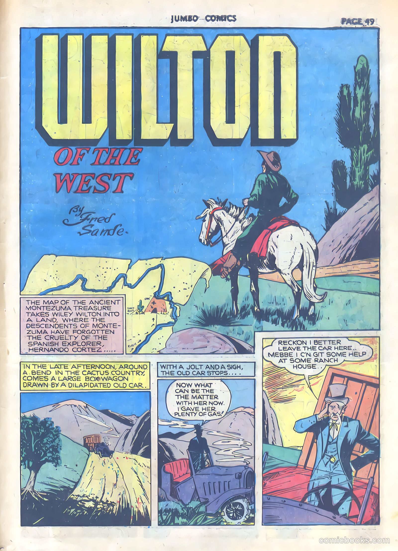 Jumbo Comics #22 (1940) — page 51 of 67