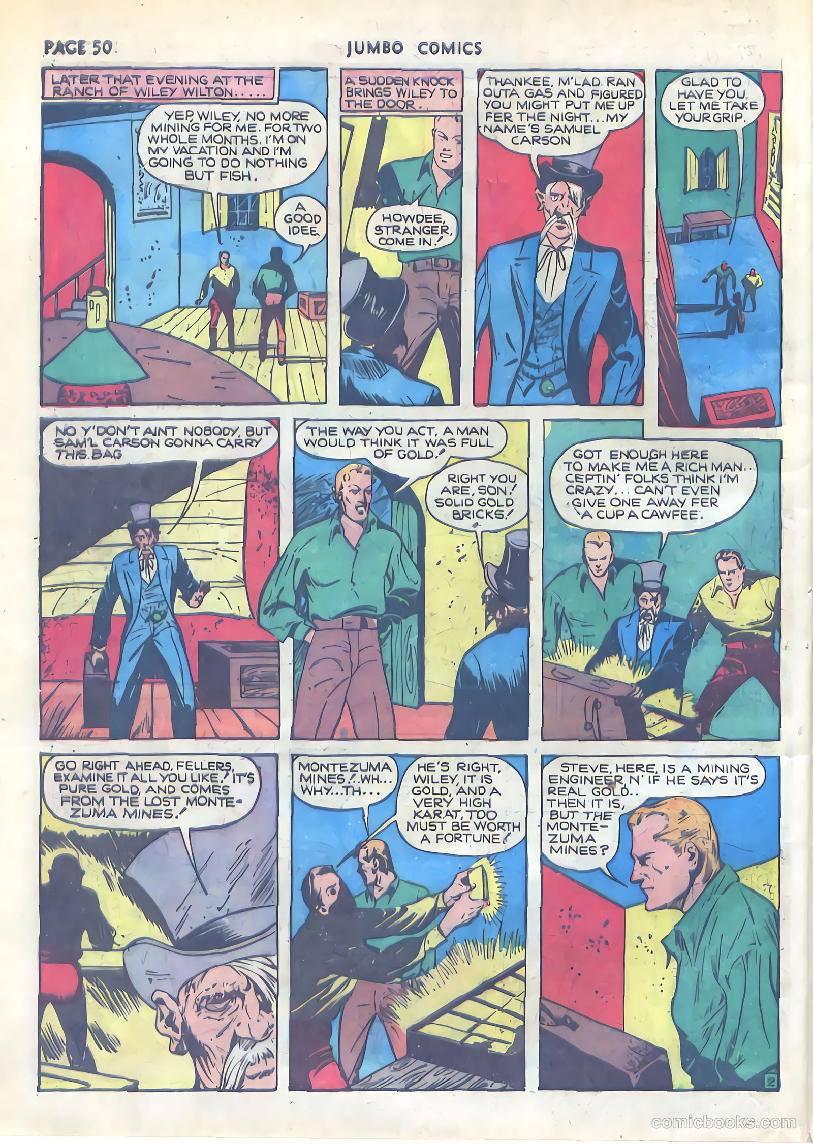 Jumbo Comics #22 (1940) — page 52 of 67