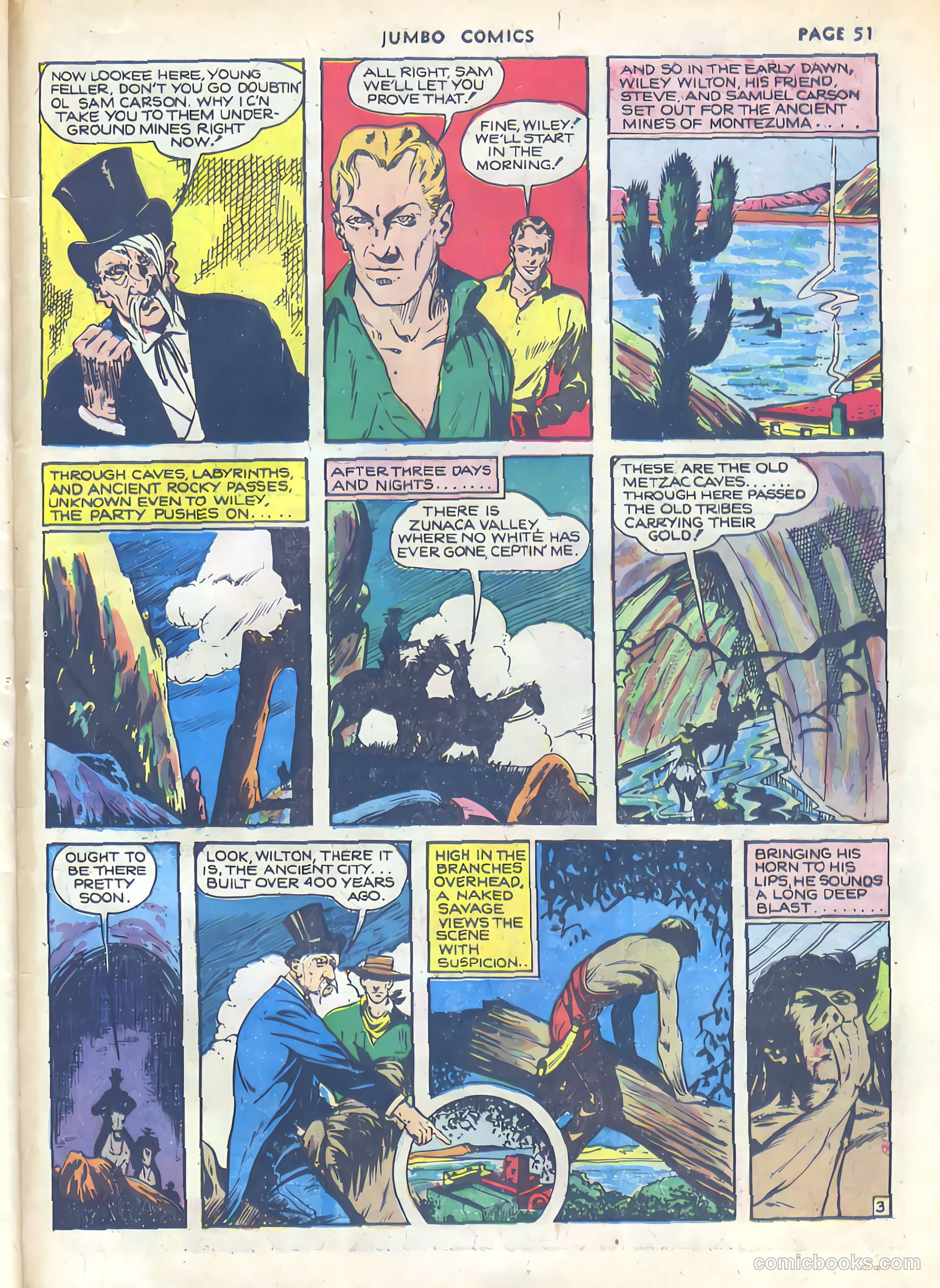 Jumbo Comics #22 (1940) — page 53 of 67