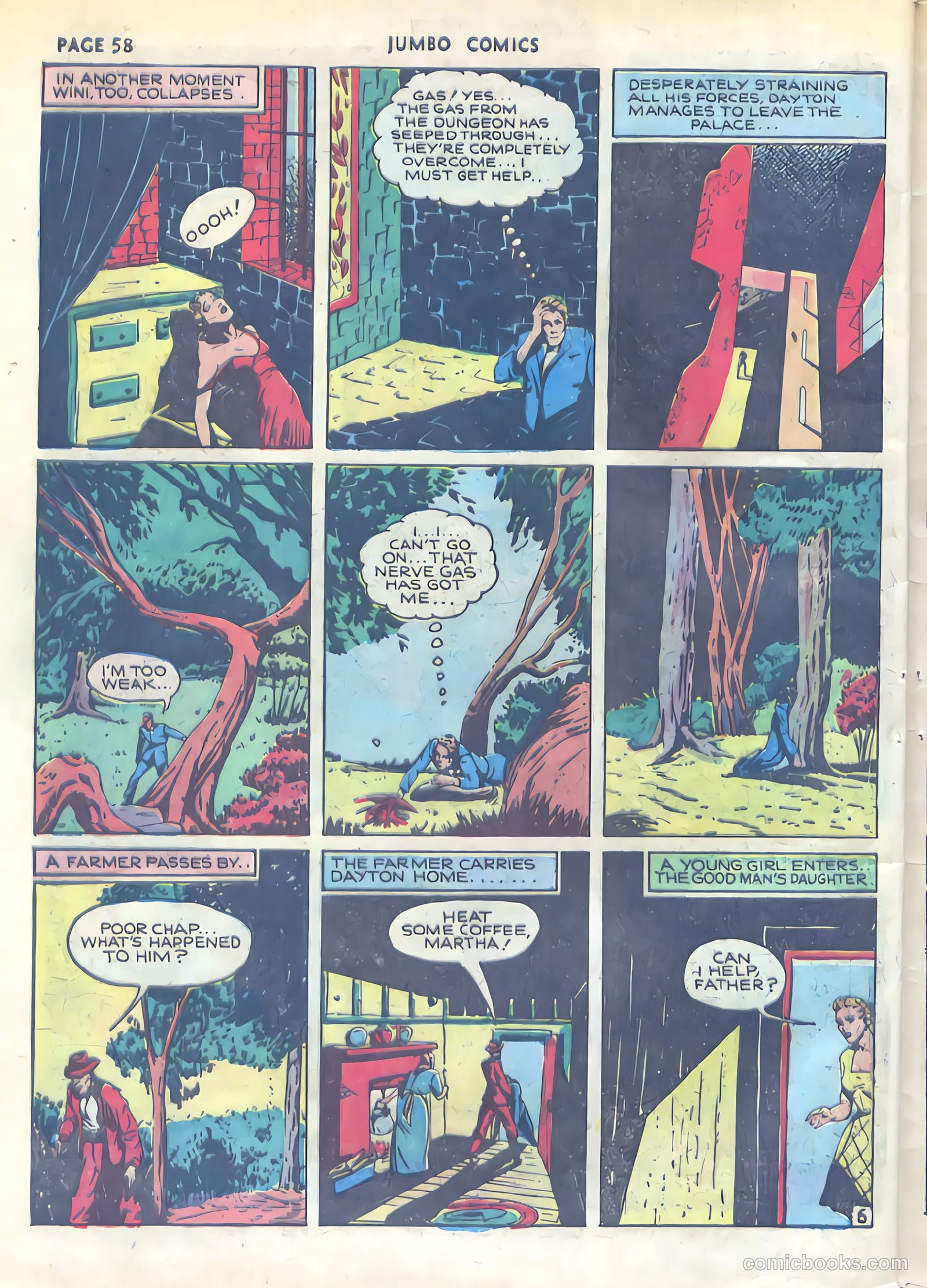 Jumbo Comics #22 (1940) — page 60 of 67