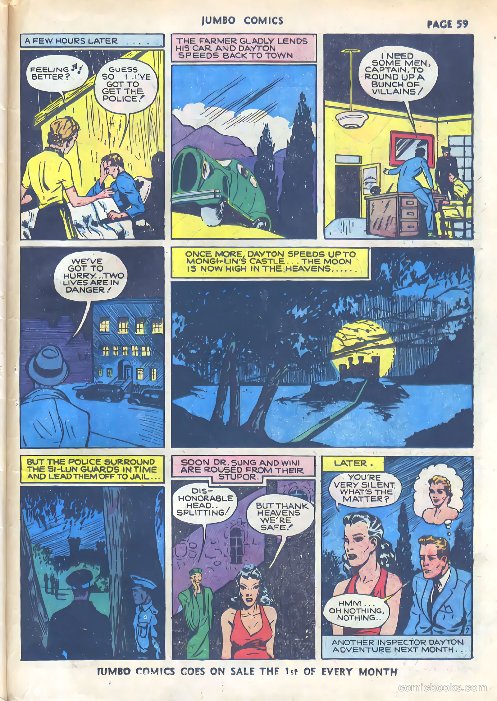 Jumbo Comics #22 (1940) — page 61 of 67