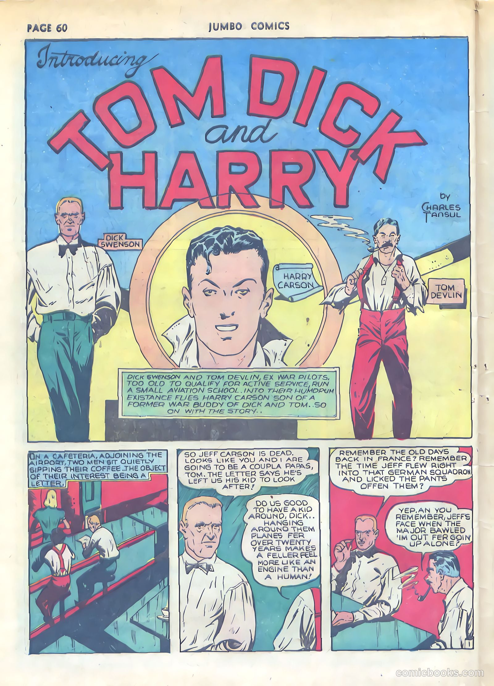 Jumbo Comics #22 (1940) — page 62 of 67