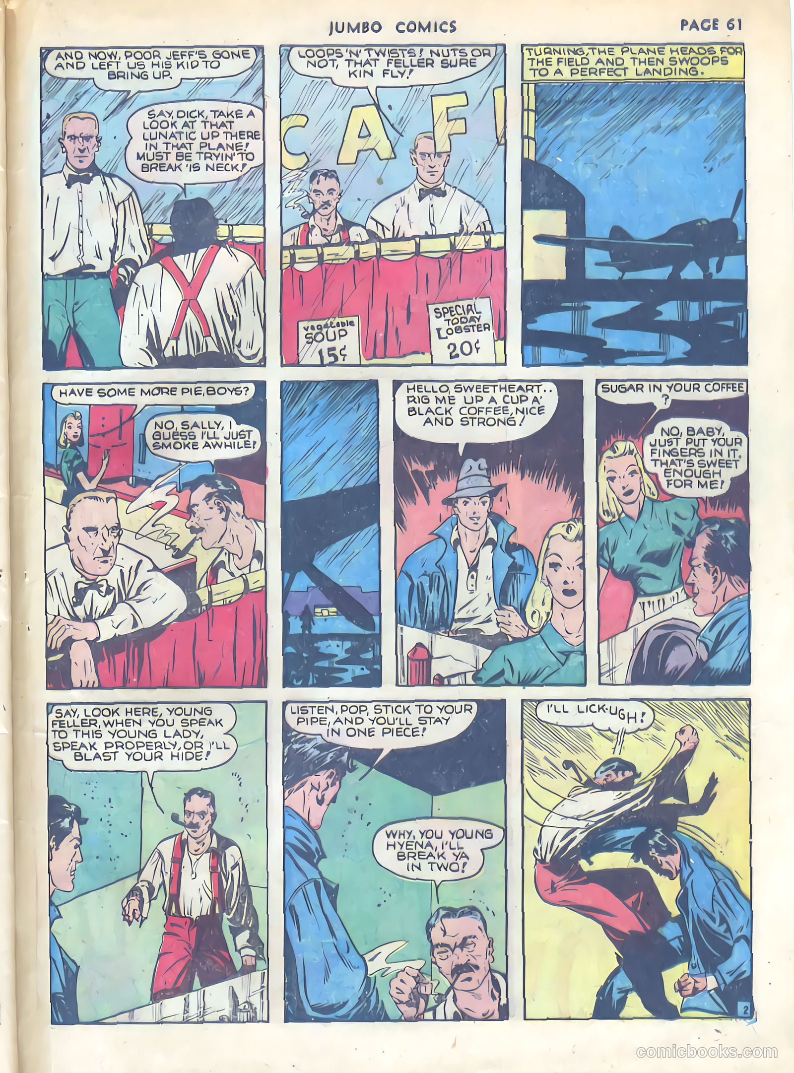 Jumbo Comics #22 (1940) — page 63 of 67