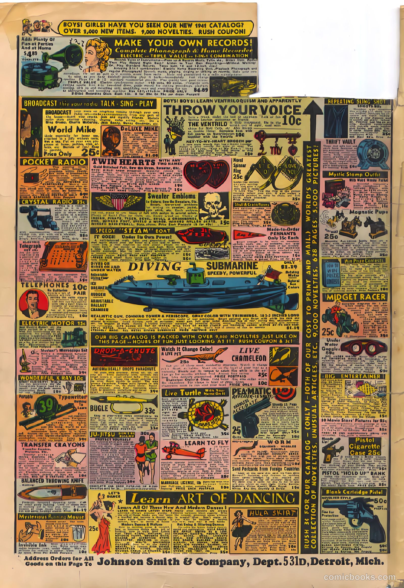 Jumbo Comics #22 (1940) — page 67 of 67
