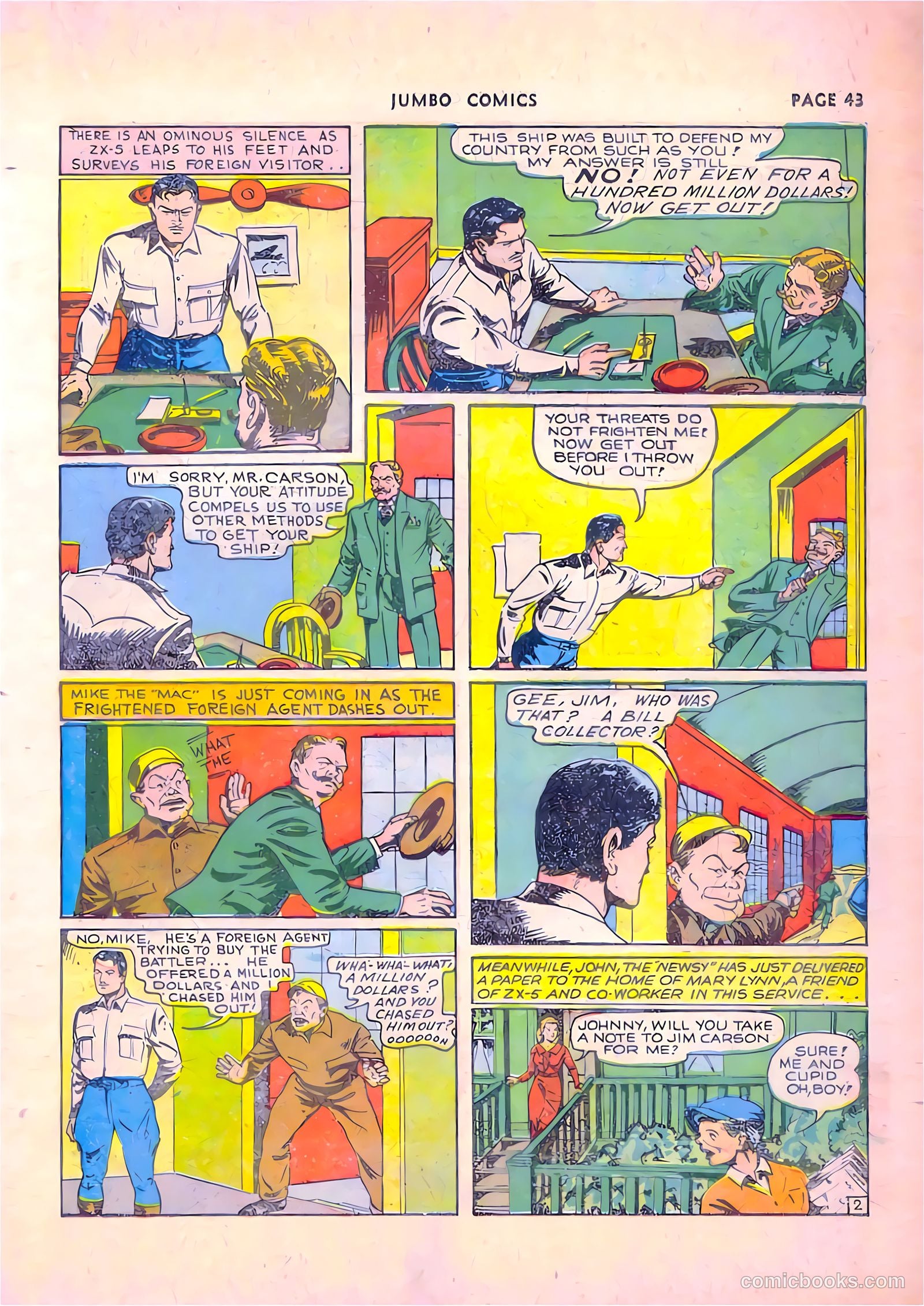 Jumbo Comics #23 (1941) — page 44 of 66