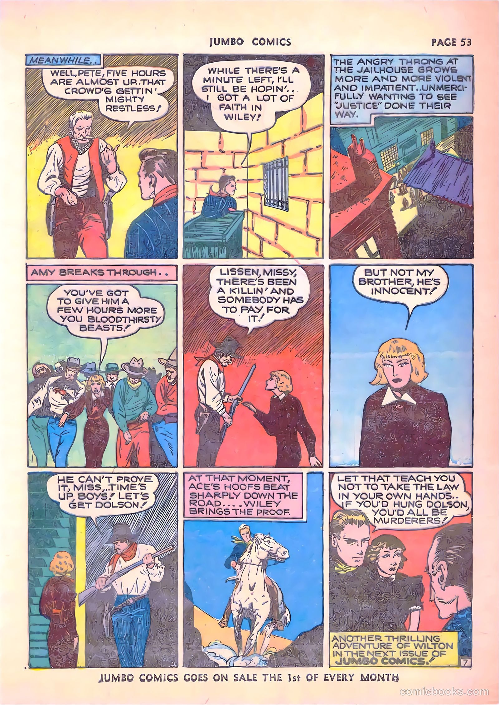 Jumbo Comics #23 (1941) — page 54 of 66