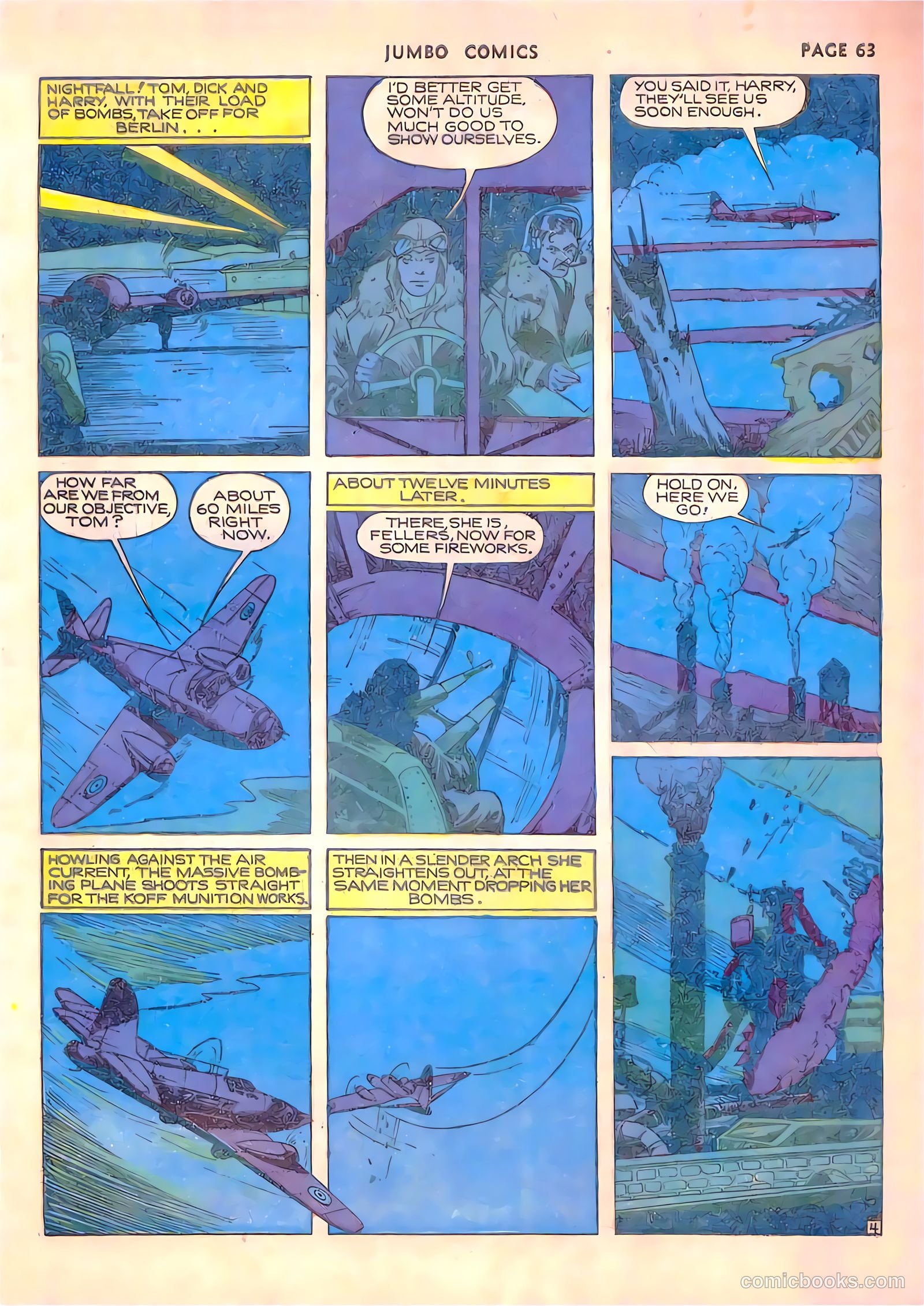 Jumbo Comics #23 (1941) — page 64 of 66