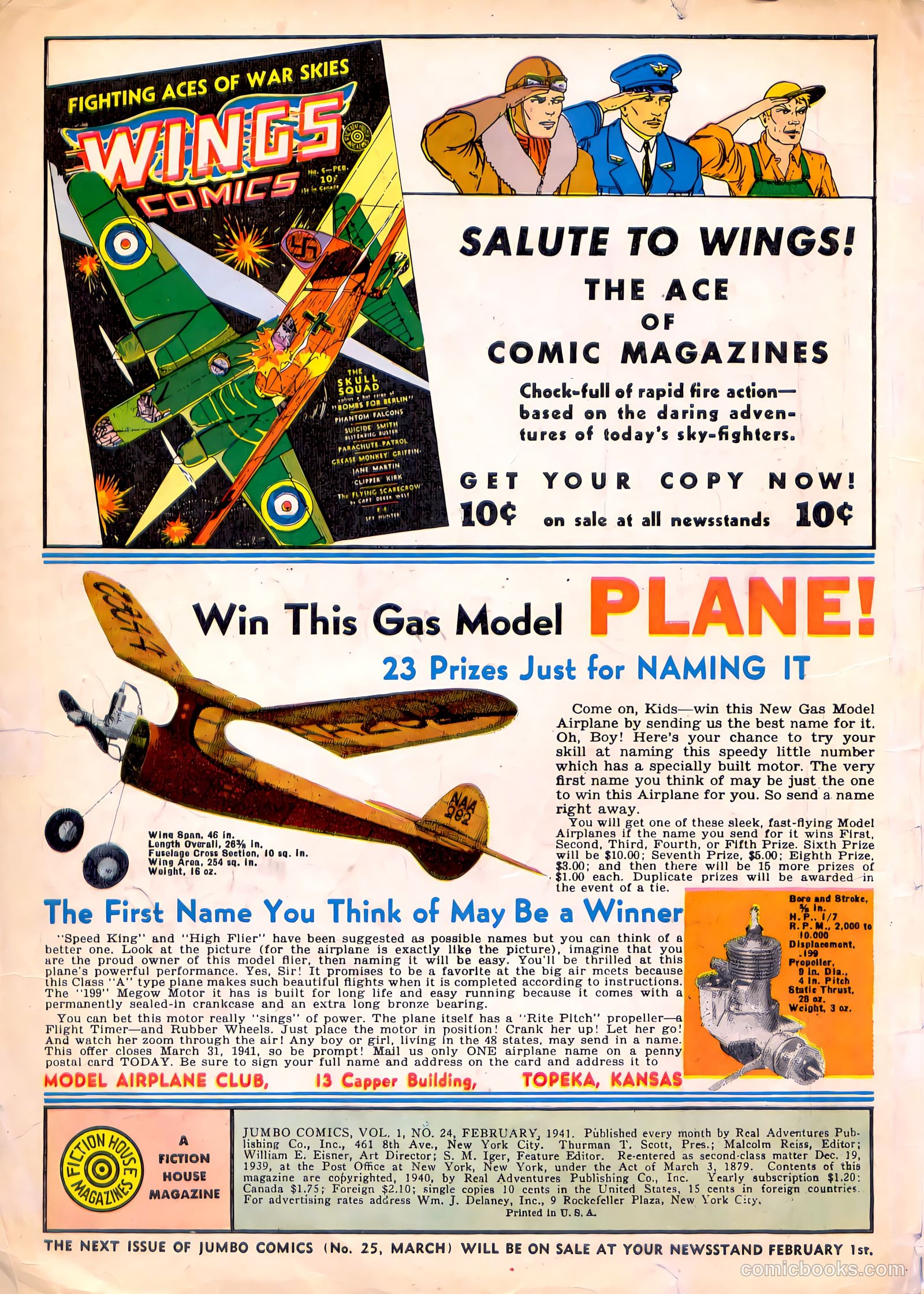 Jumbo Comics #24 (1941) — page 2 of 68