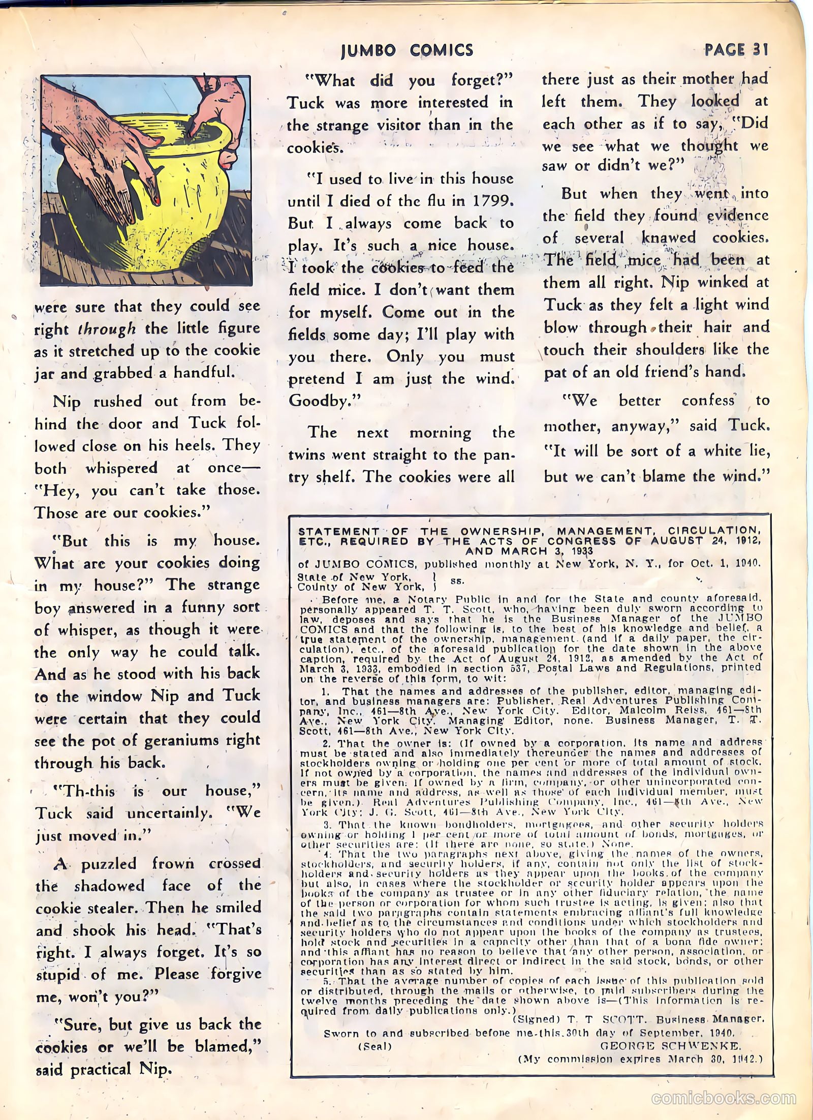 Jumbo Comics #24 (1941) — page 33 of 68