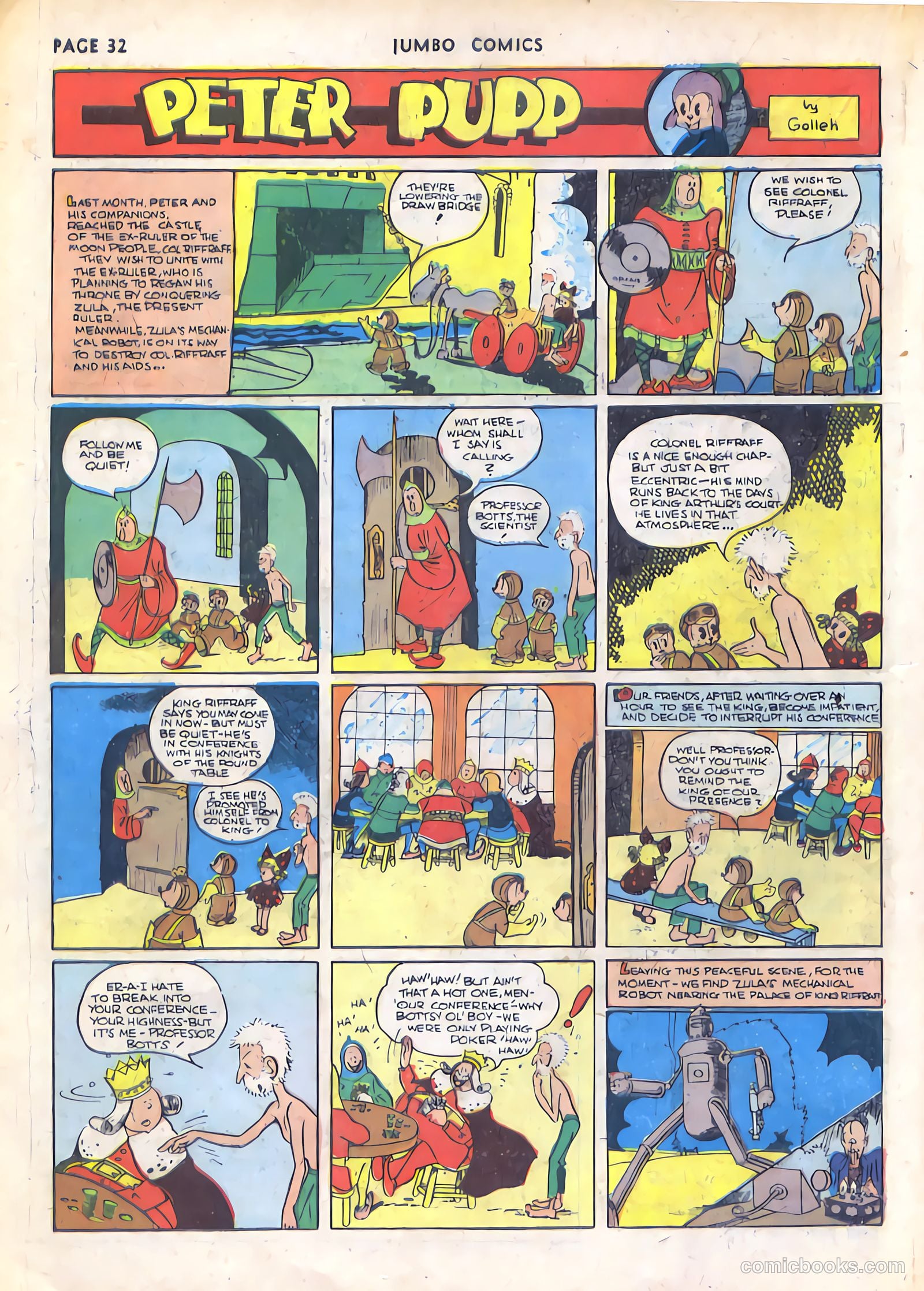 Jumbo Comics #24 (1941) — page 34 of 68