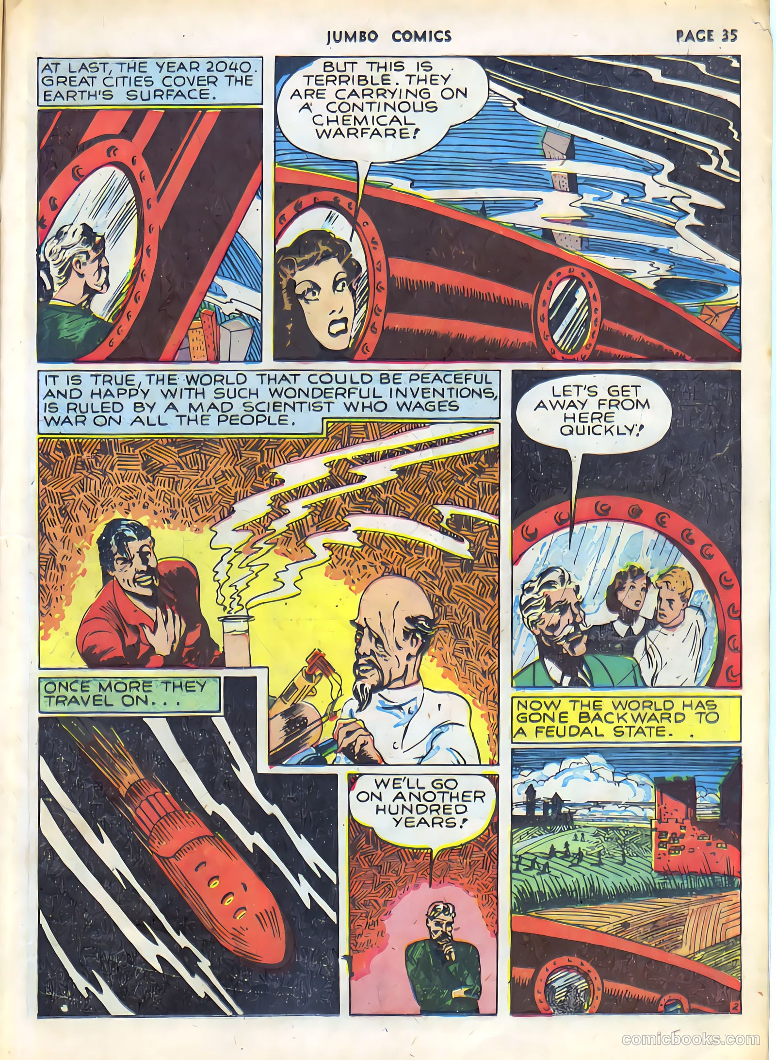 Jumbo Comics #24 (1941) — page 37 of 68