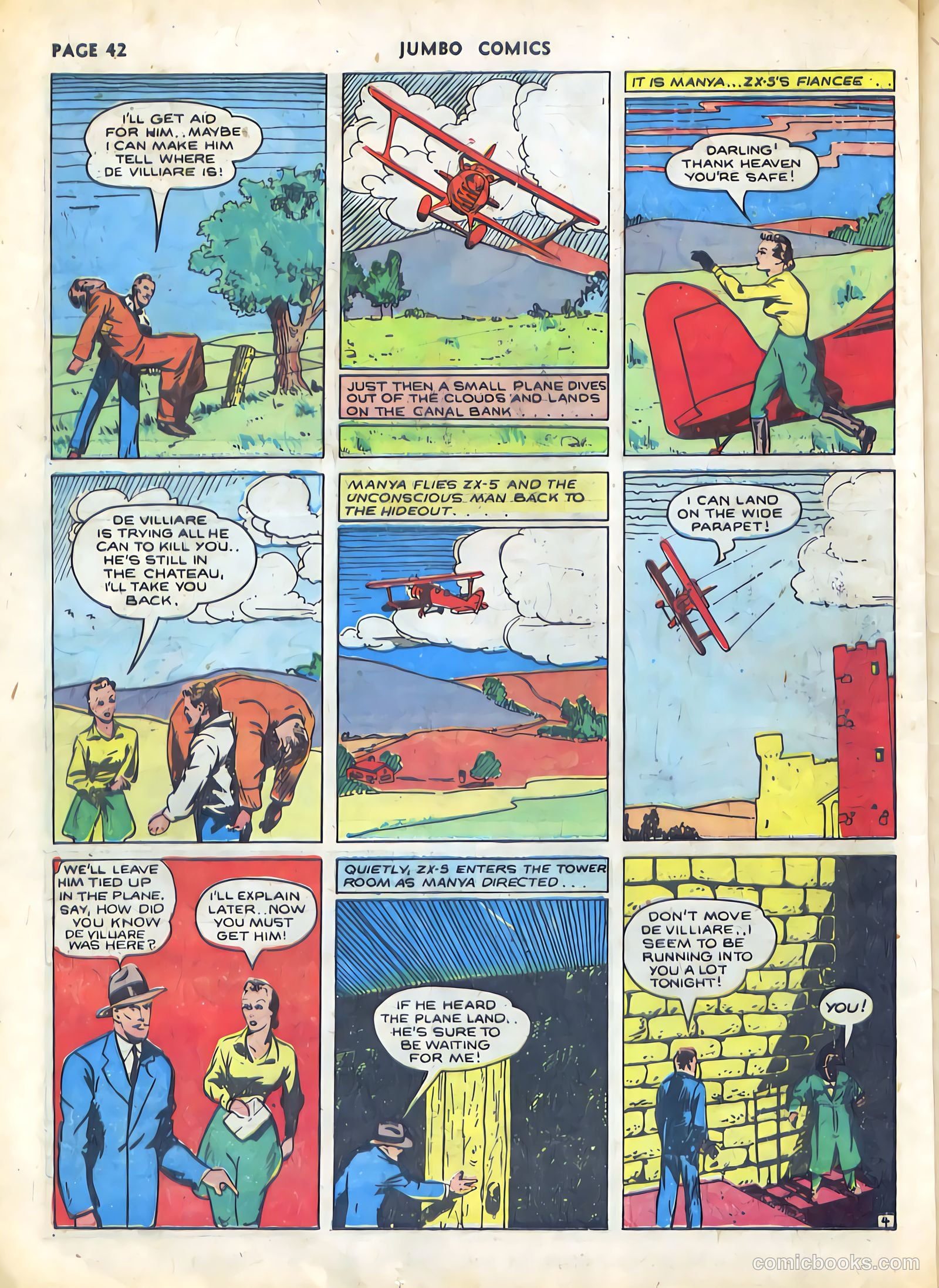 Jumbo Comics #24 (1941) — page 44 of 68