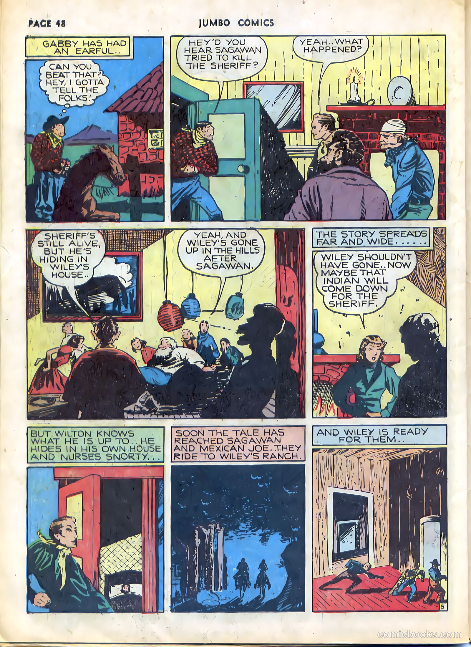 Jumbo Comics #24 (1941) — page 50 of 68