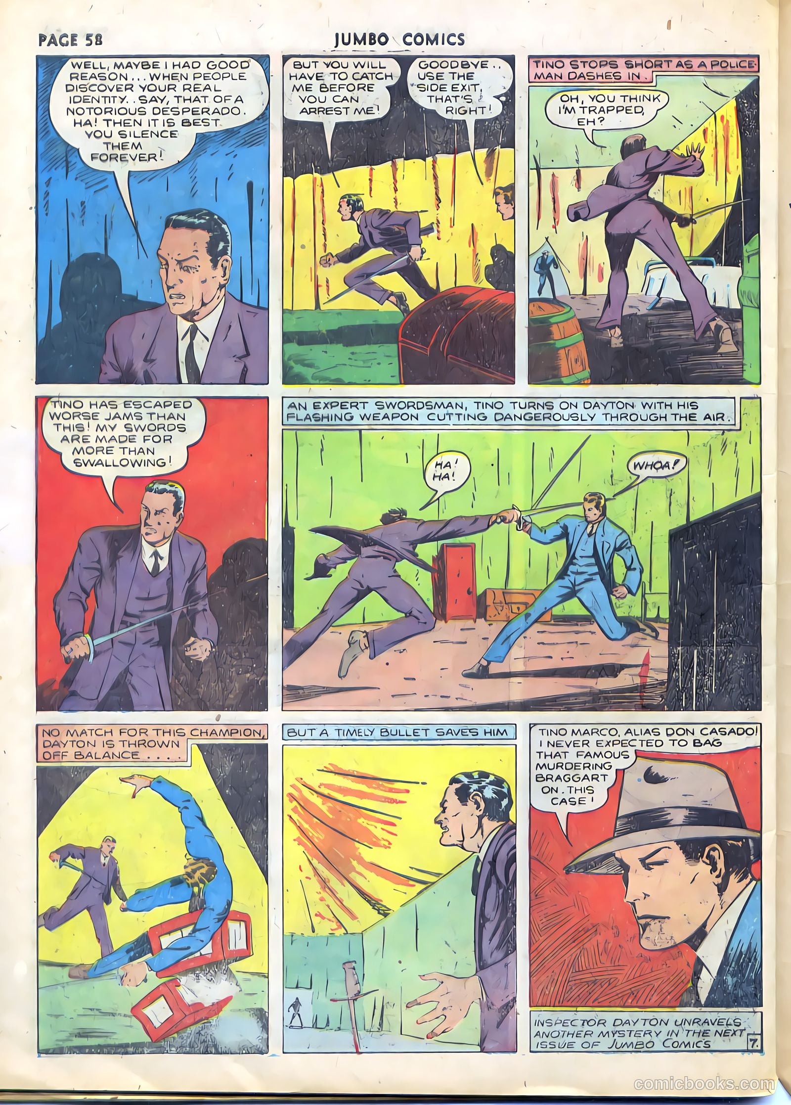 Jumbo Comics #24 (1941) — page 60 of 68