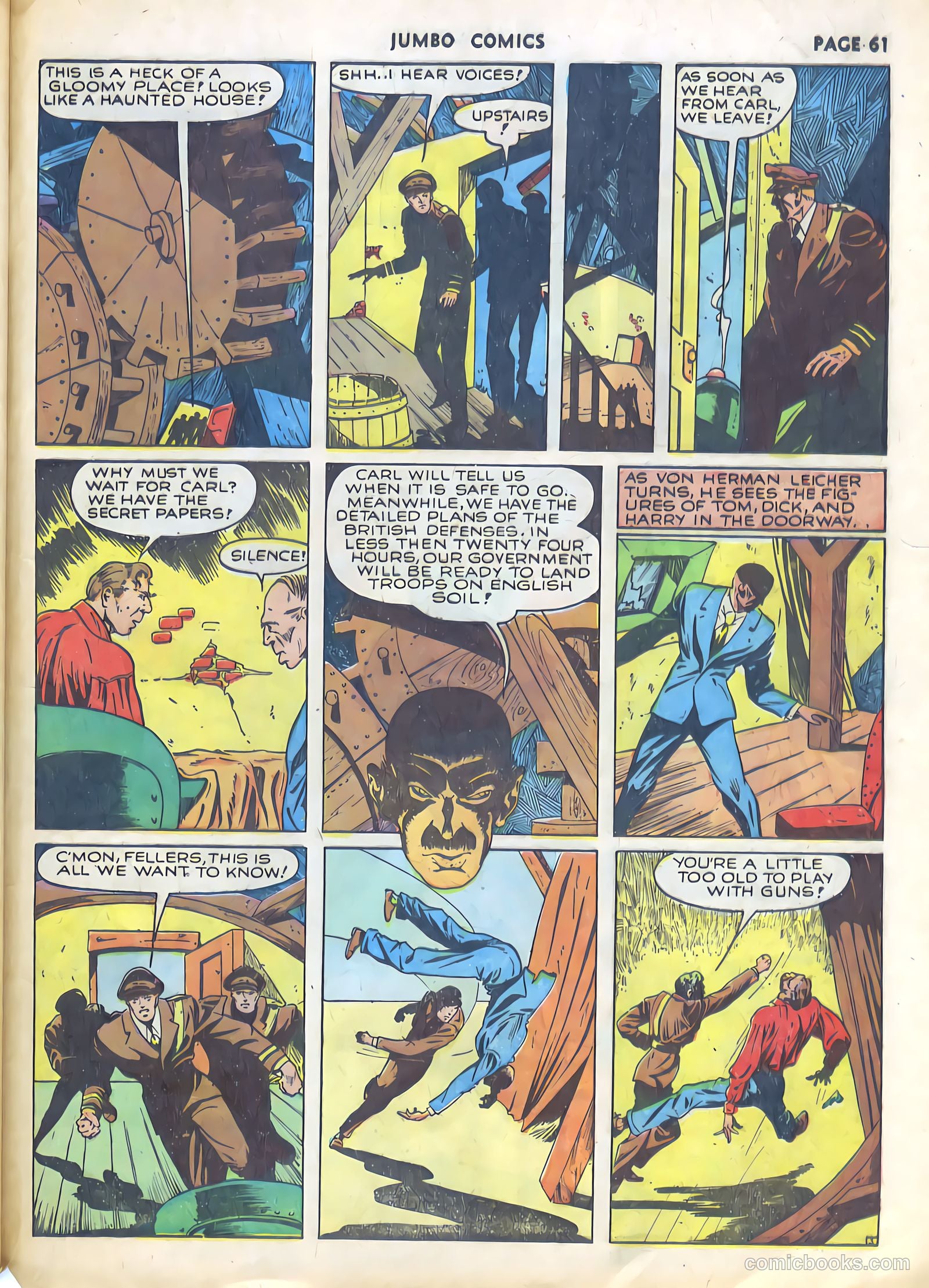 Jumbo Comics #24 (1941) — page 63 of 68