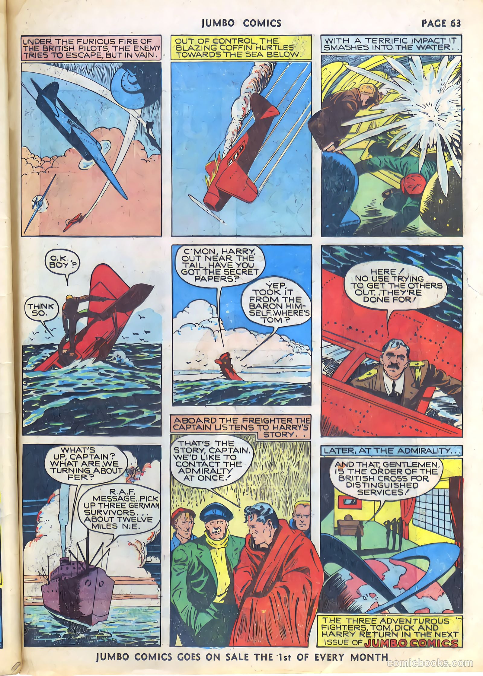 Jumbo Comics #24 (1941) — page 65 of 68