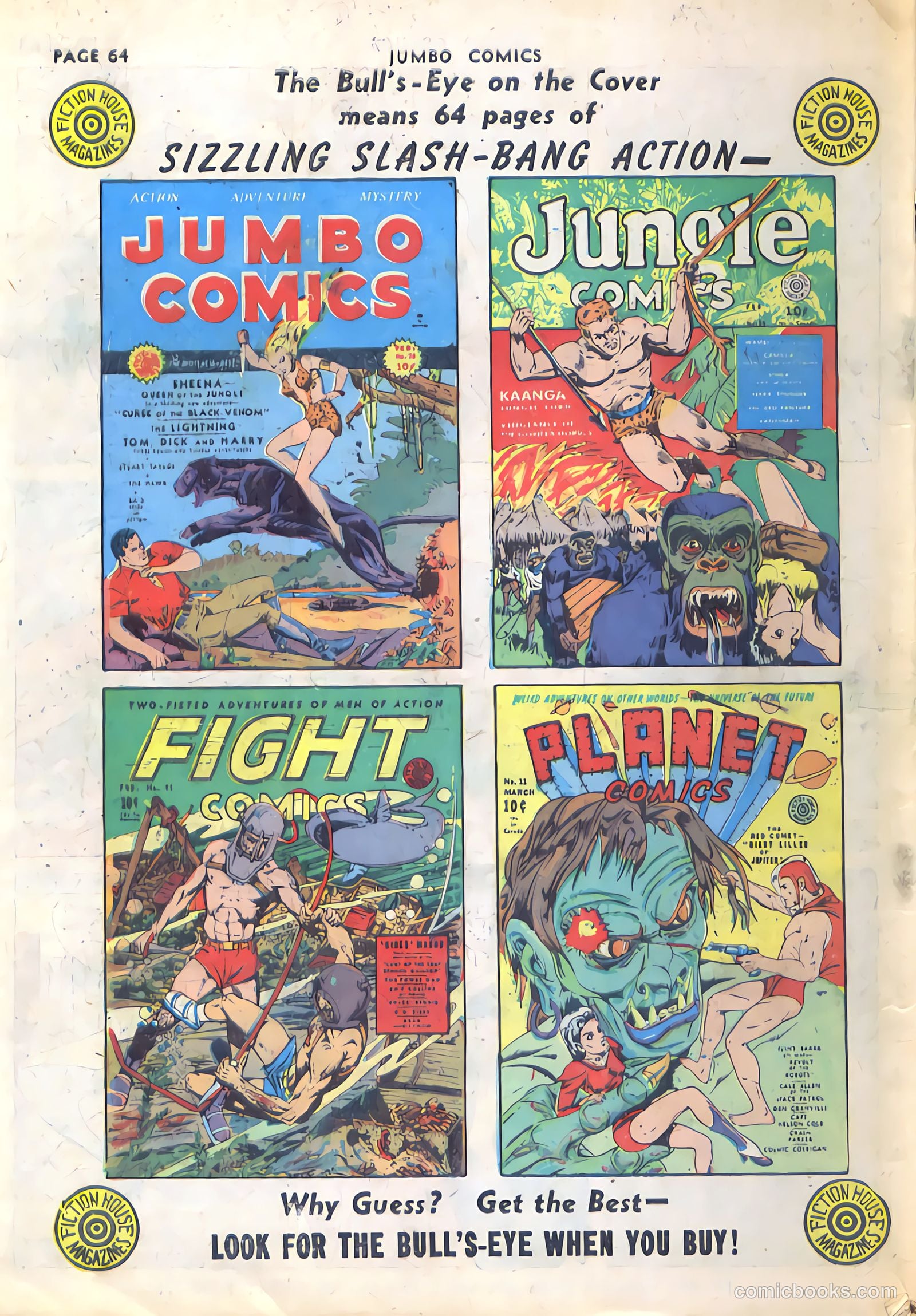 Jumbo Comics #24 (1941) — page 66 of 68