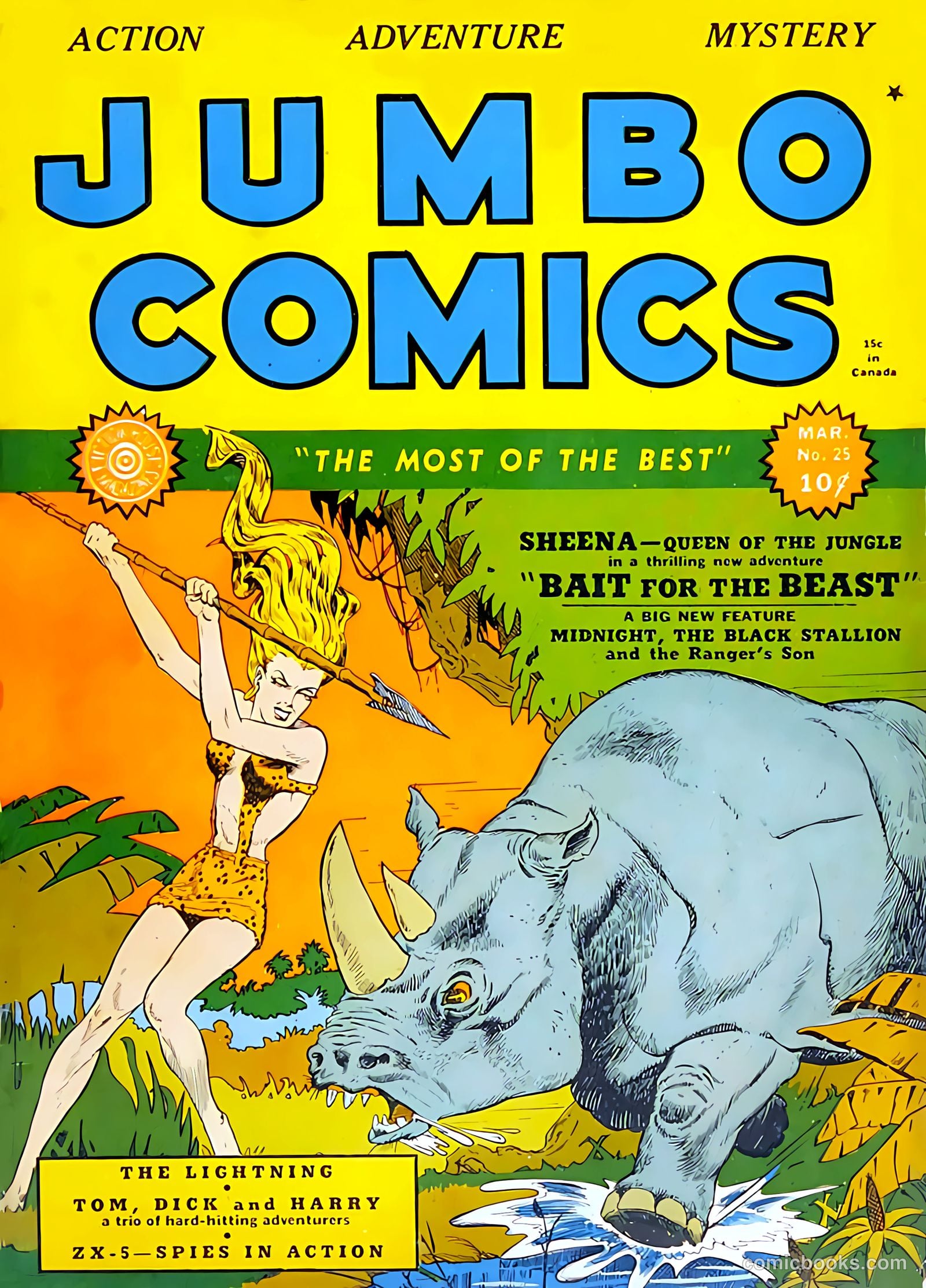 Jumbo Comics #25