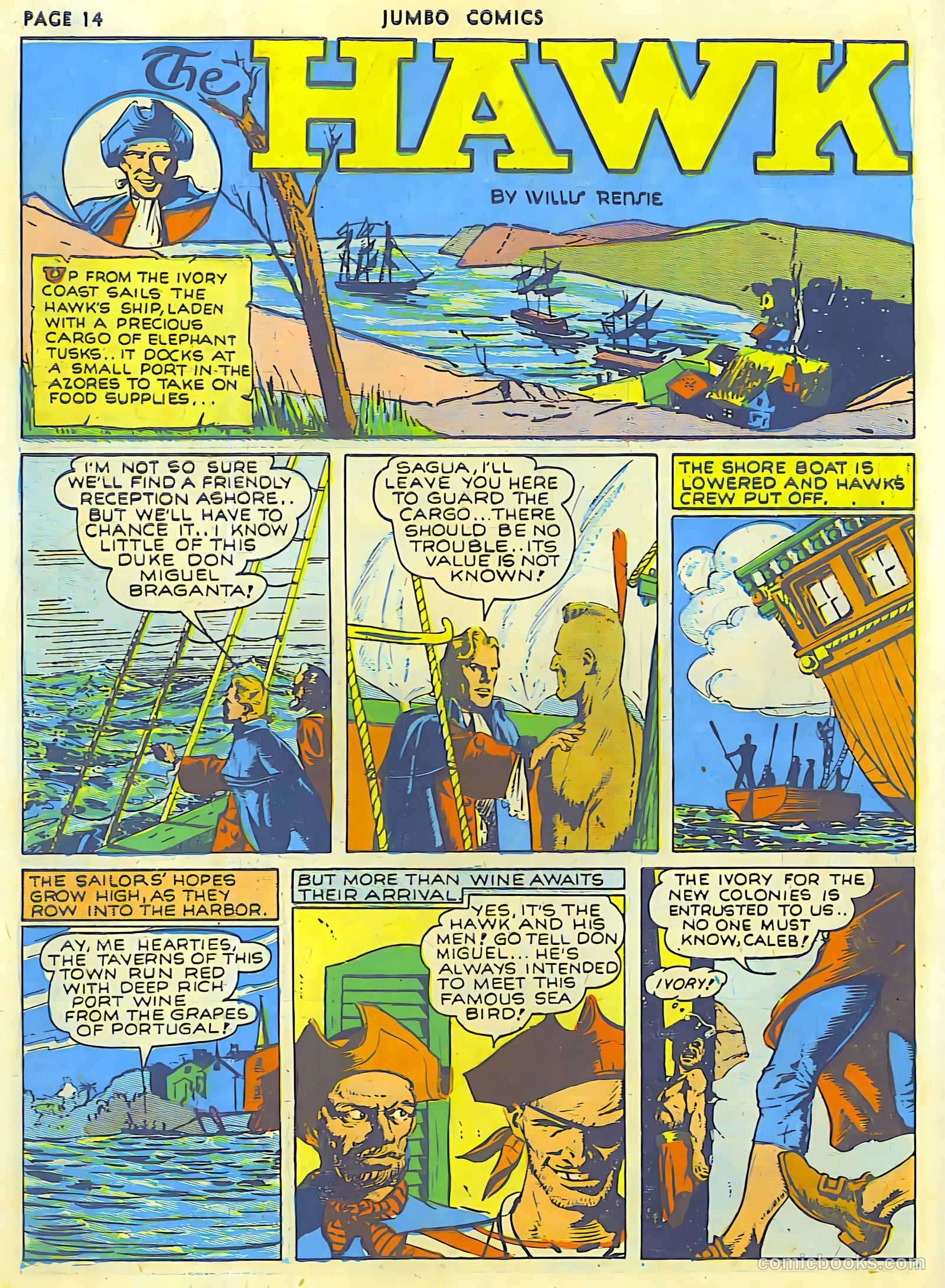 Jumbo Comics #25 (1941) — page 16 of 69