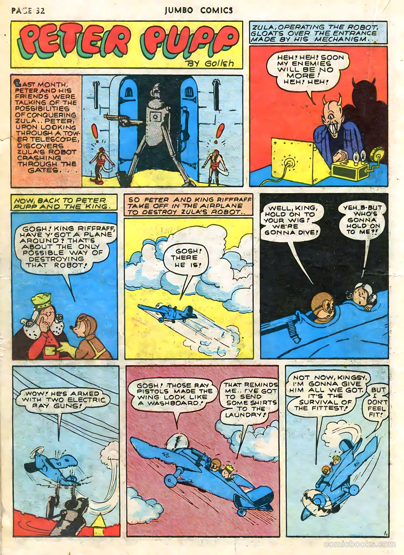 Jumbo Comics #25 (1941) — page 34 of 69