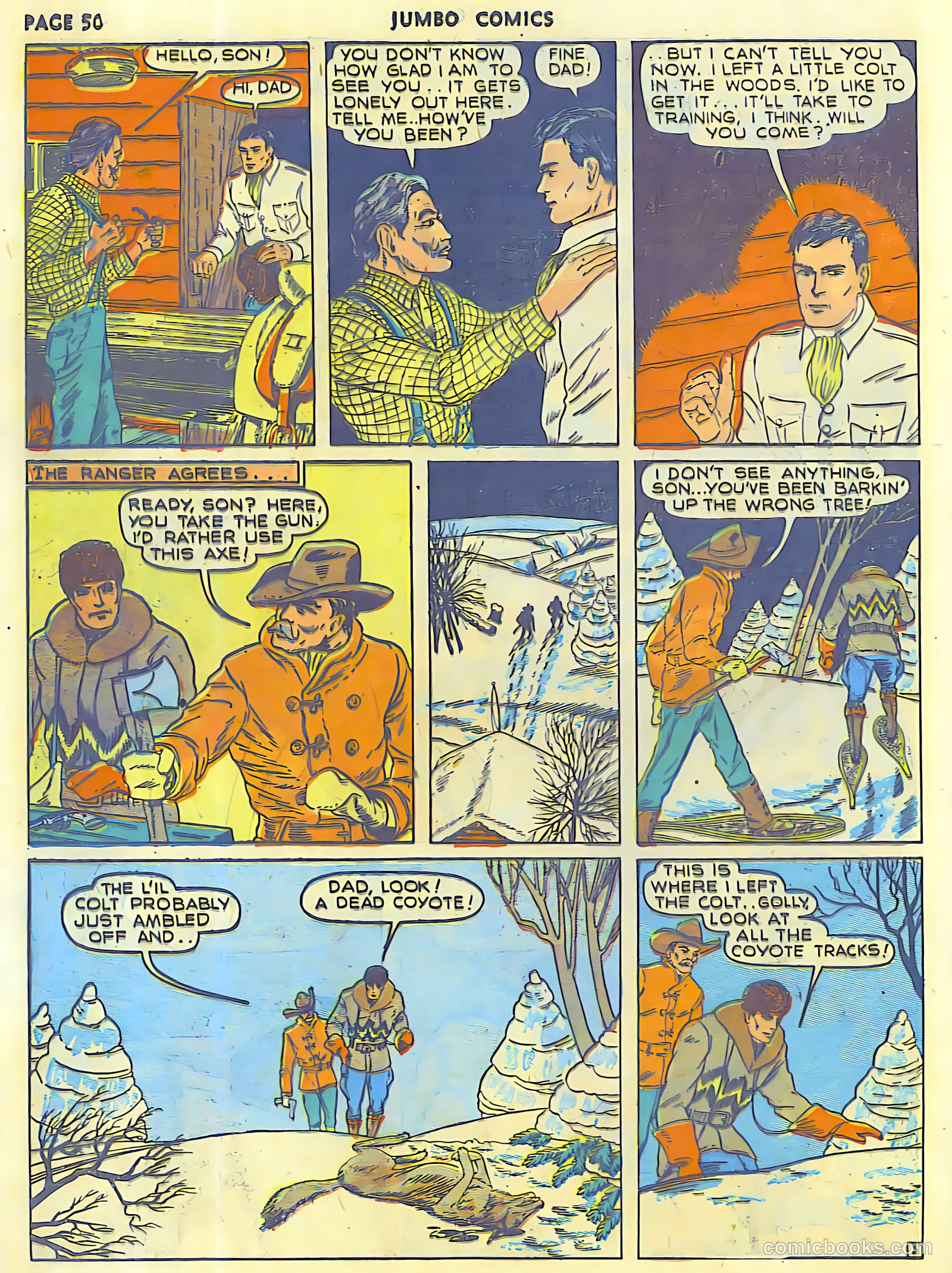 Jumbo Comics #25 (1941) — page 52 of 69