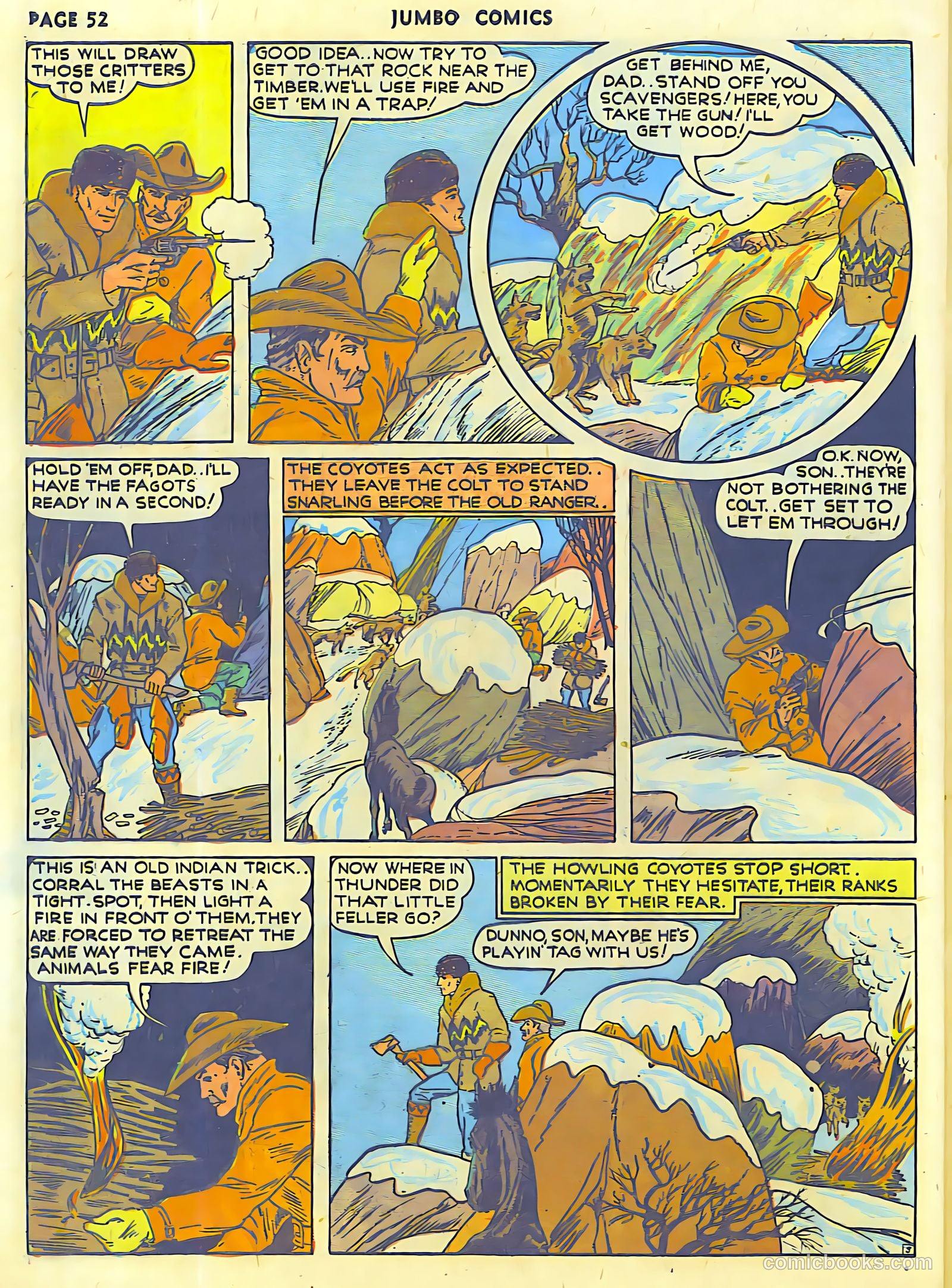 Jumbo Comics #25 (1941) — page 54 of 69