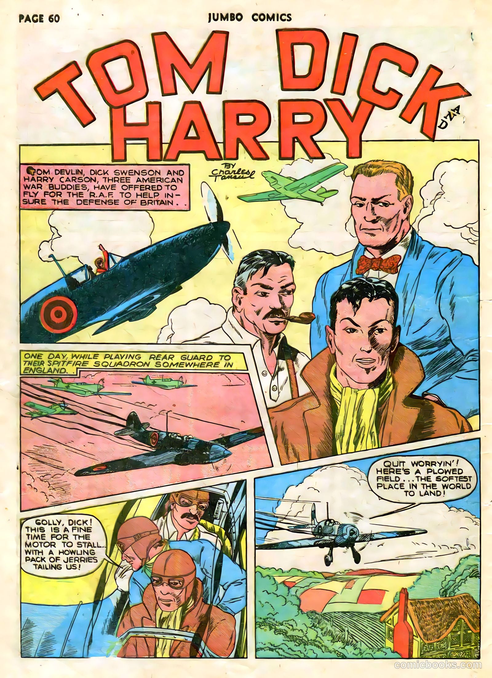 Jumbo Comics #25 (1941) — page 62 of 69