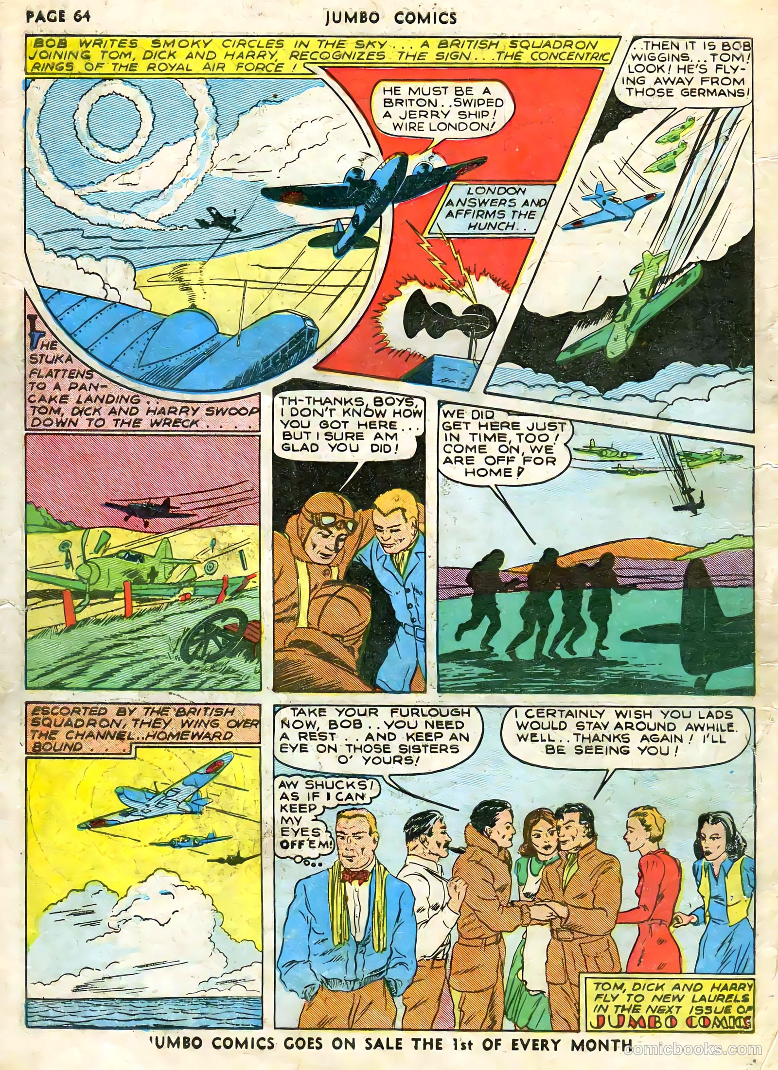 Jumbo Comics #25 (1941) — page 66 of 69