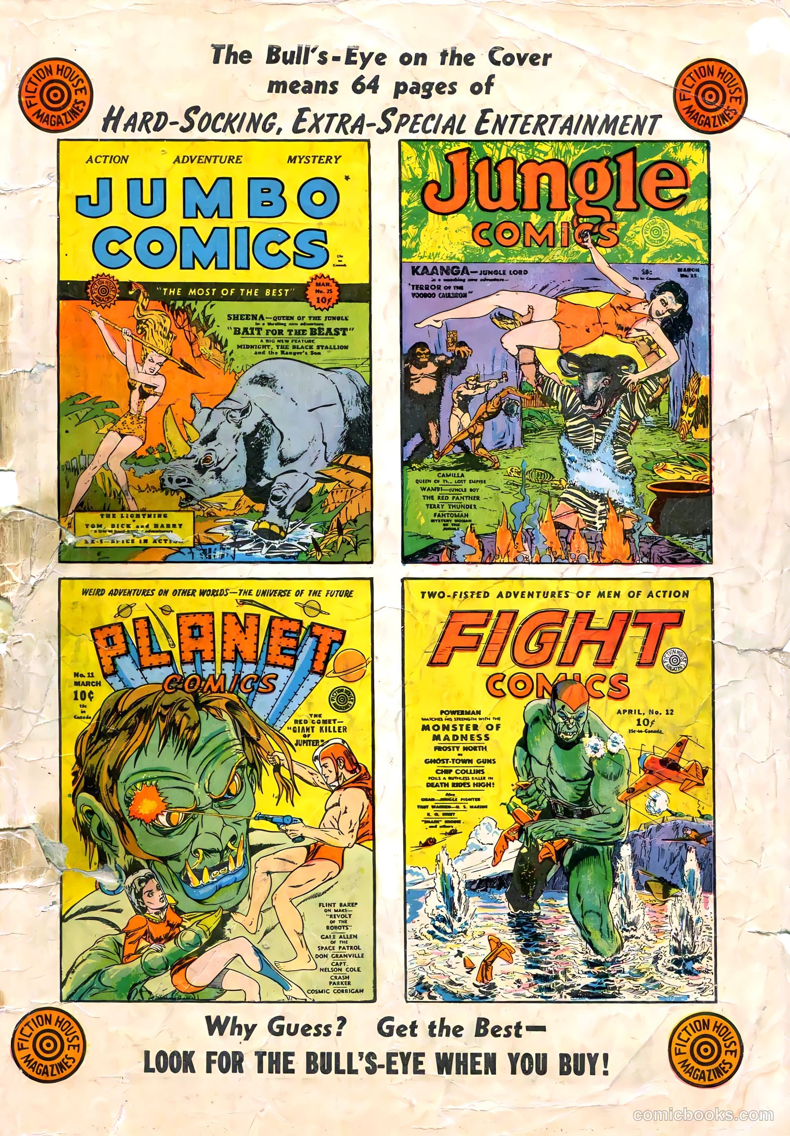 Jumbo Comics #25 (1941) — page 67 of 69