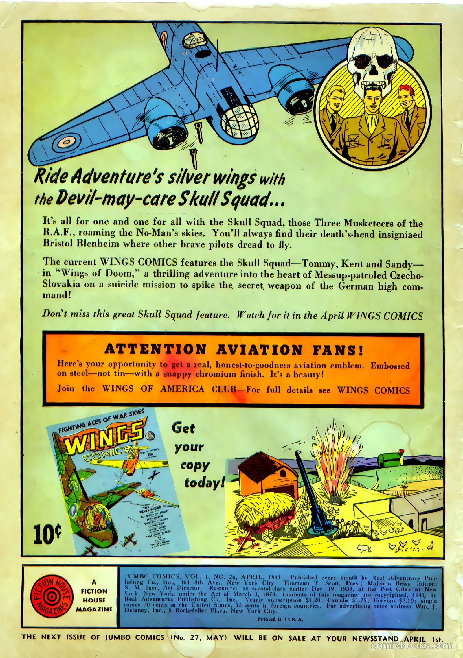 Jumbo Comics #26 (1941) — page 2 of 65