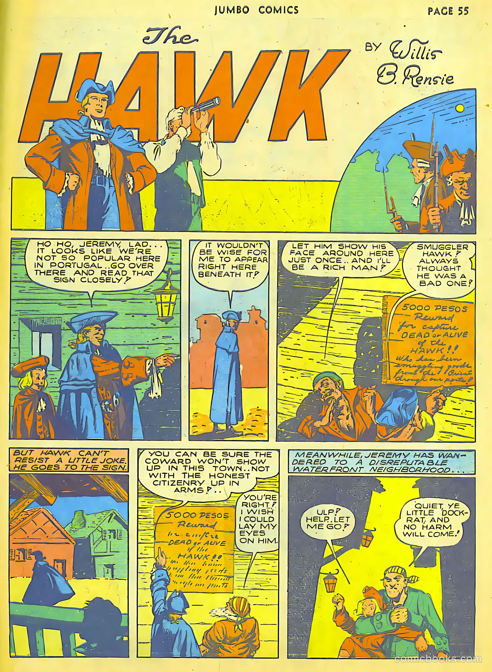 Jumbo Comics #26 (1941) — page 54 of 65