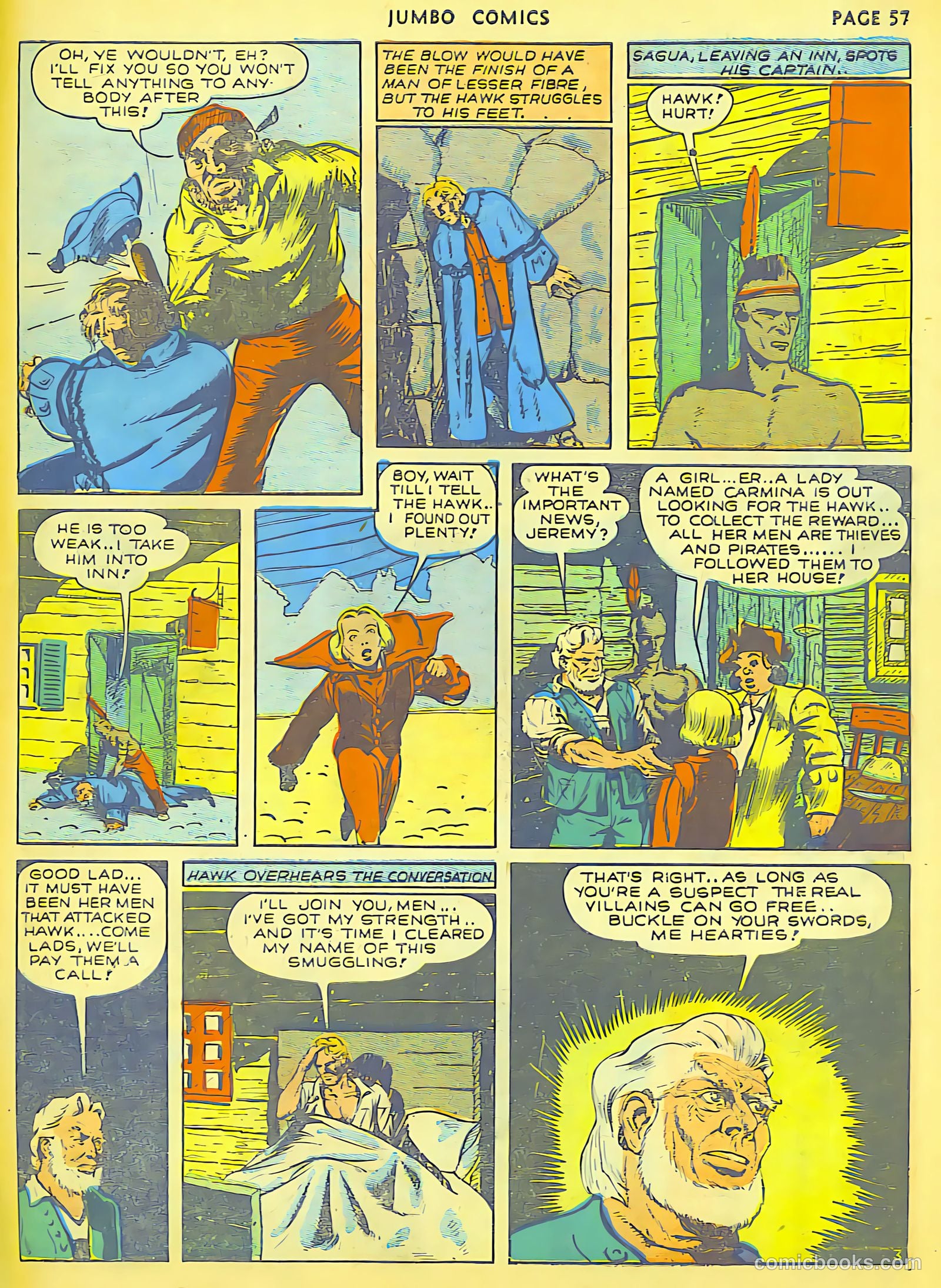 Jumbo Comics #26 (1941) — page 56 of 65