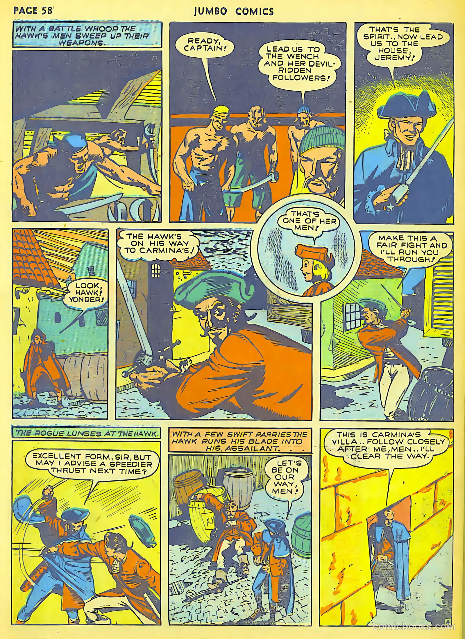 Jumbo Comics #26 (1941) — page 57 of 65