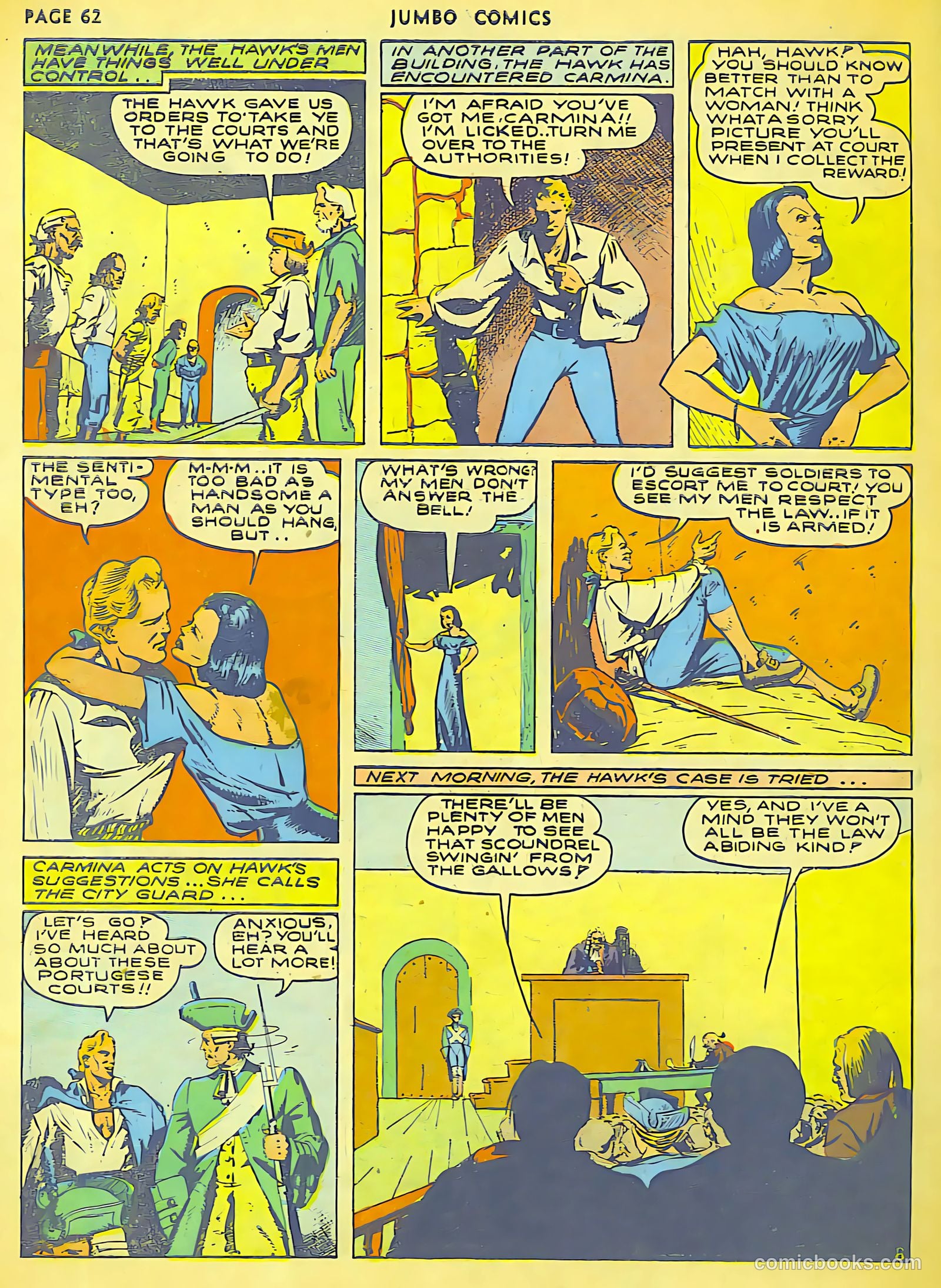 Jumbo Comics #26 (1941) — page 61 of 65